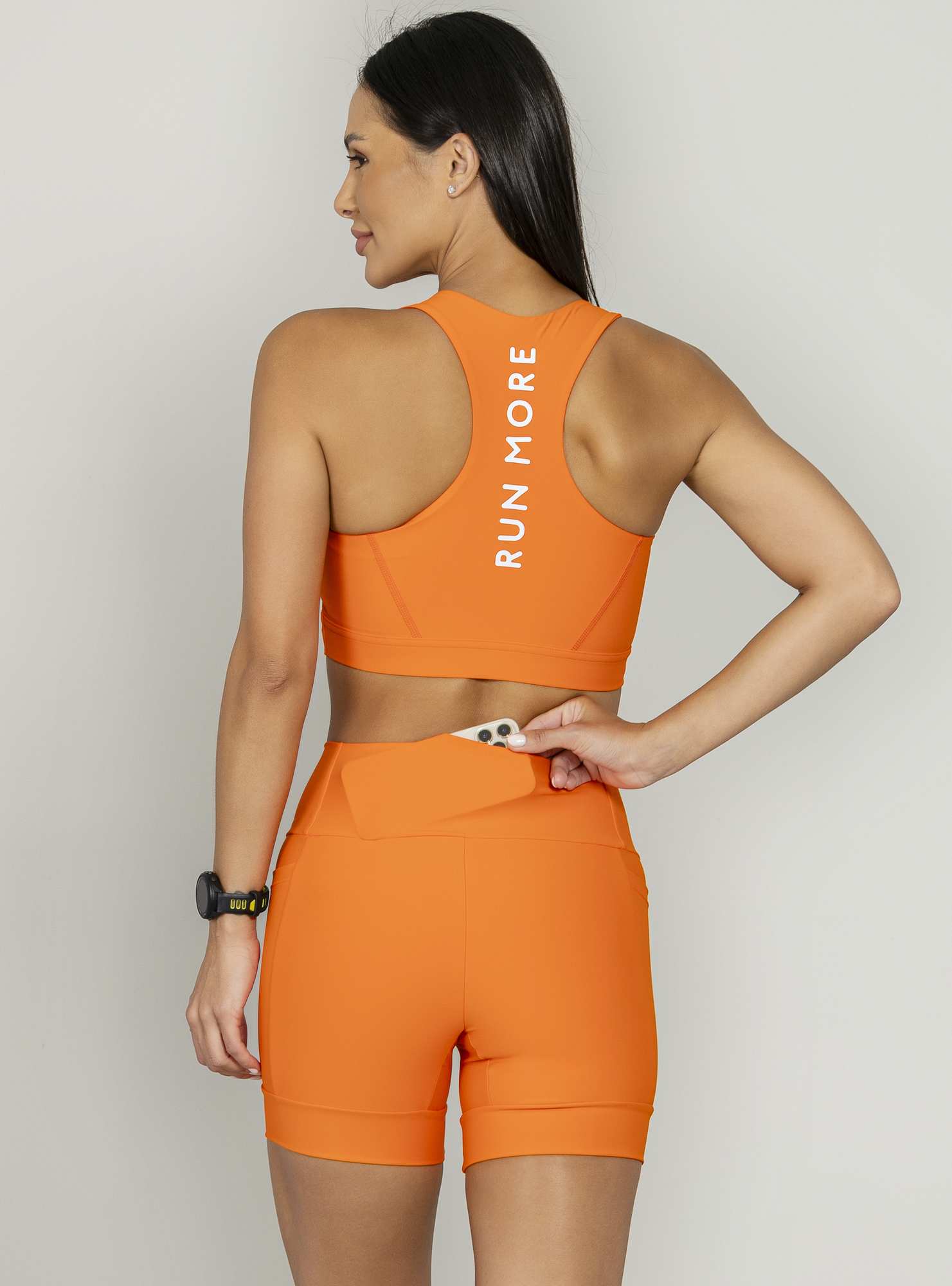 Bermuda Blocking Baixa Pace Laranja 04