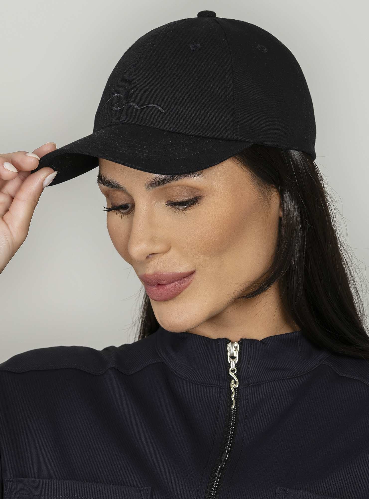 Boné Lifestyle Bordado Preto