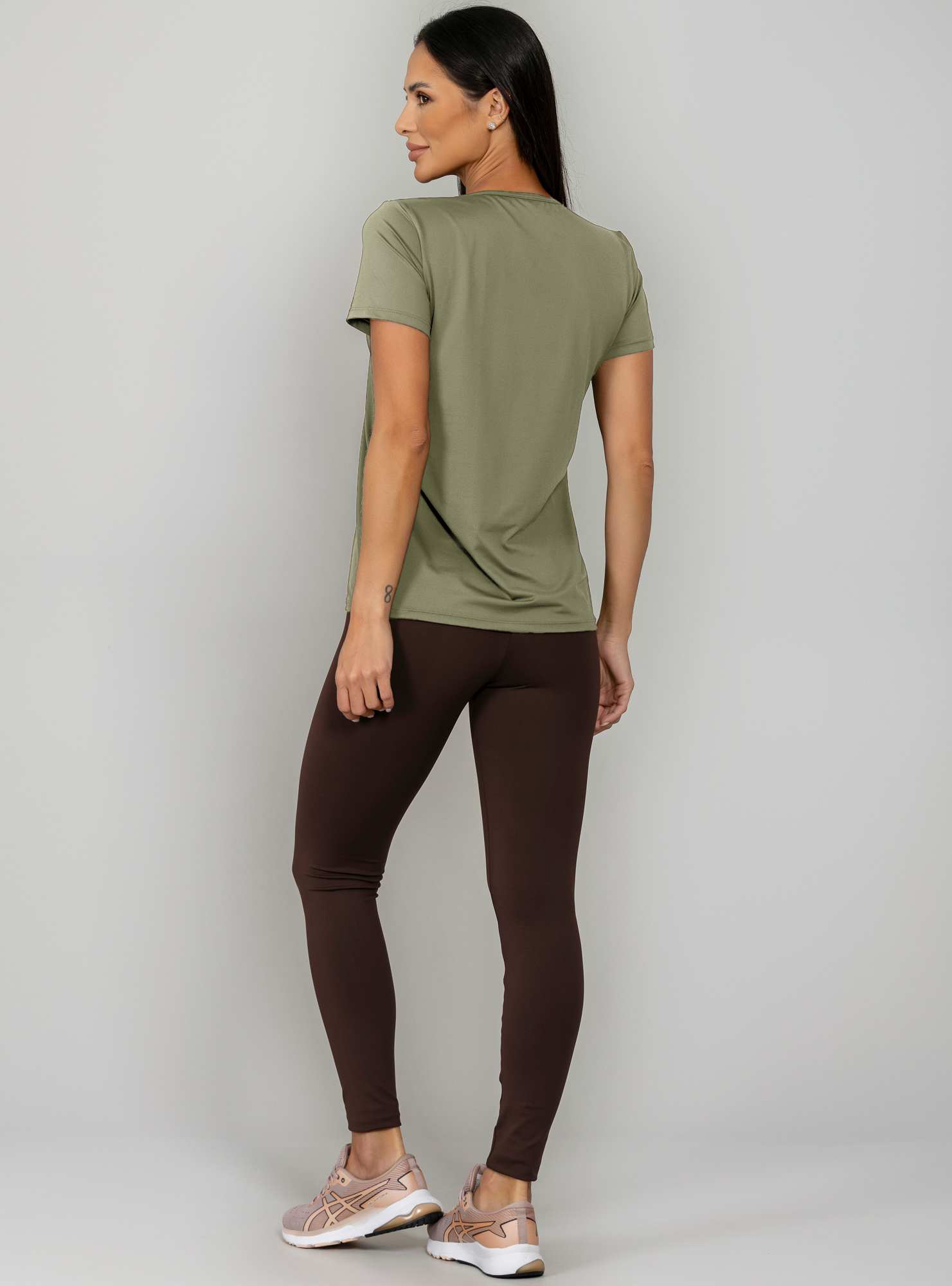 T-Shirt Fashion Color Verde 24