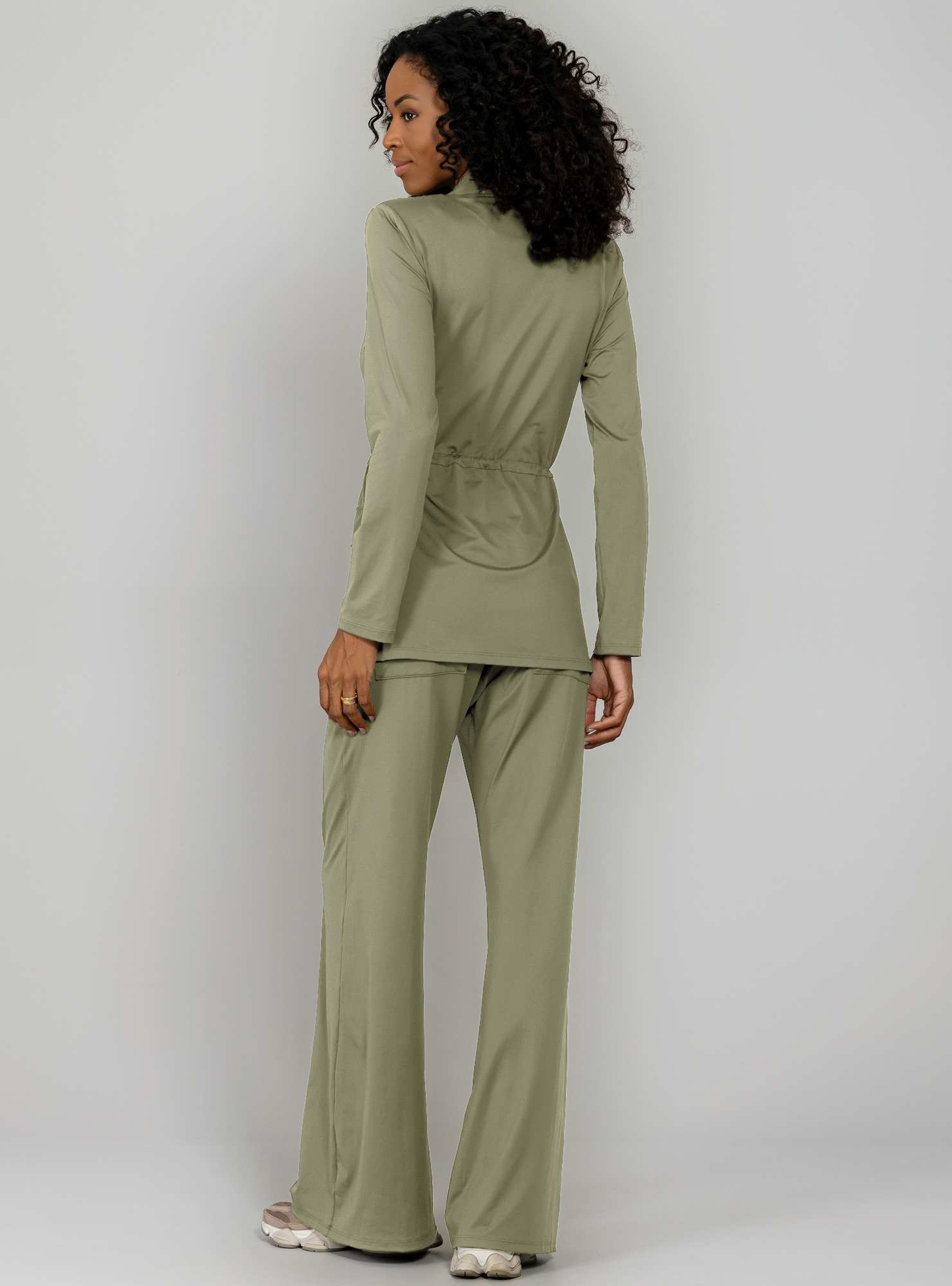 Blazer De Malha Verde 24