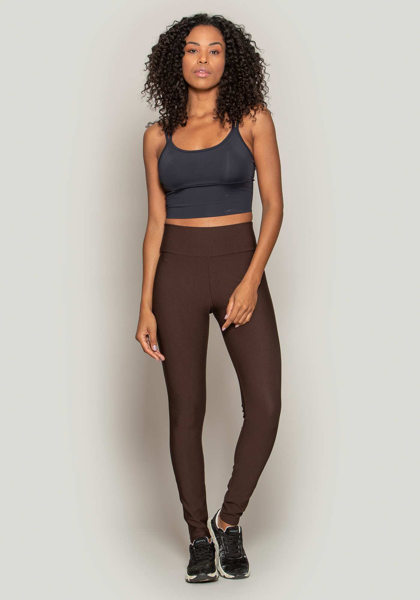 Legging Athleisure Marrom 01