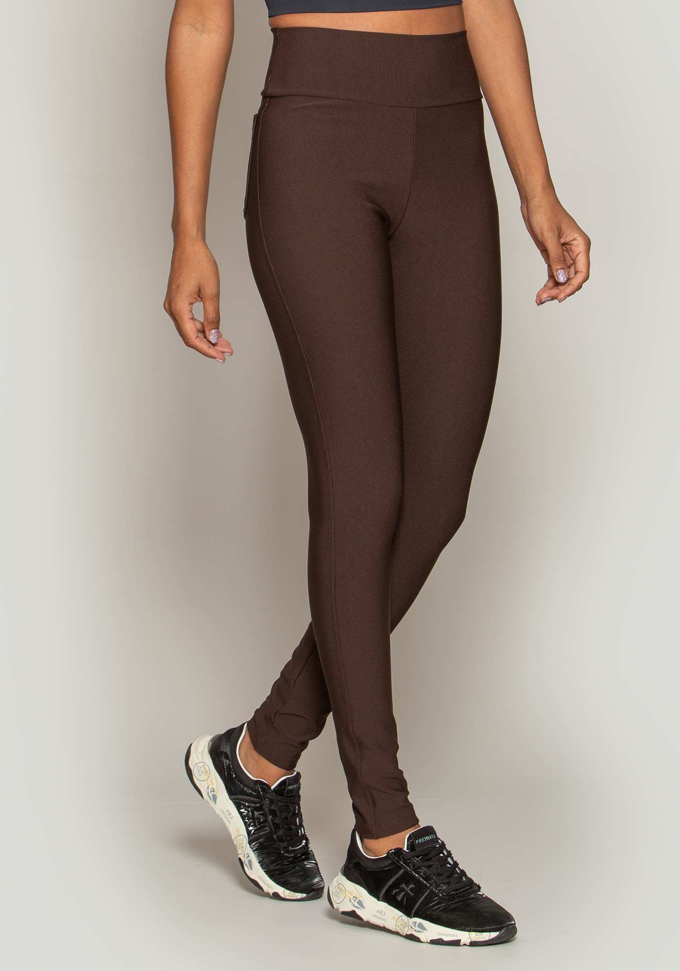 Legging Athleisure Marrom 01