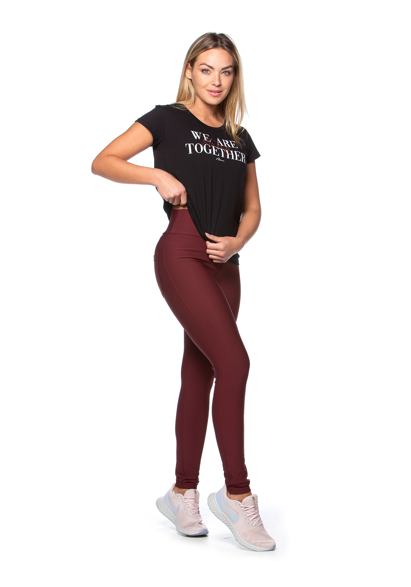 Legging Athleisure Bordo 03