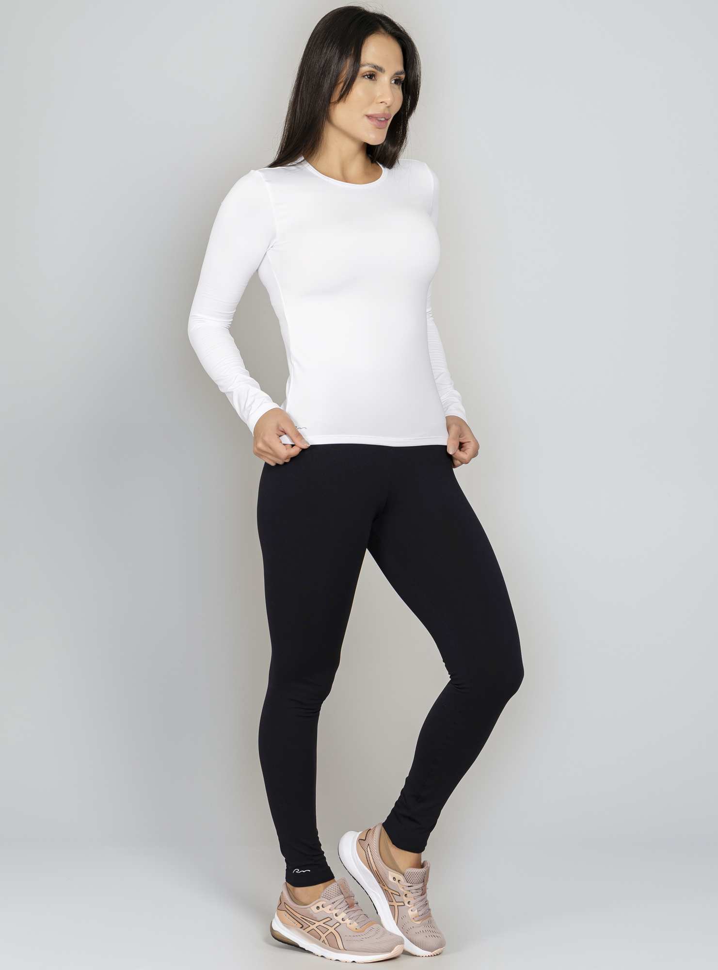 Blusa Segunda Pele Térmica Branco
