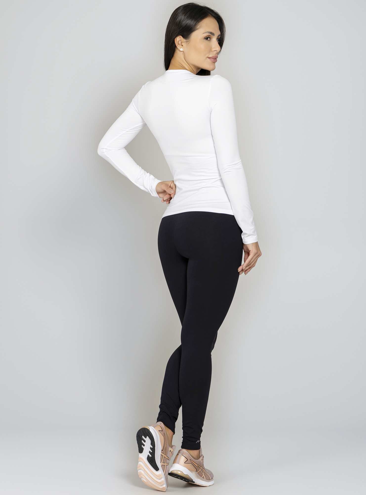 Blusa Segunda Pele Térmica Branco