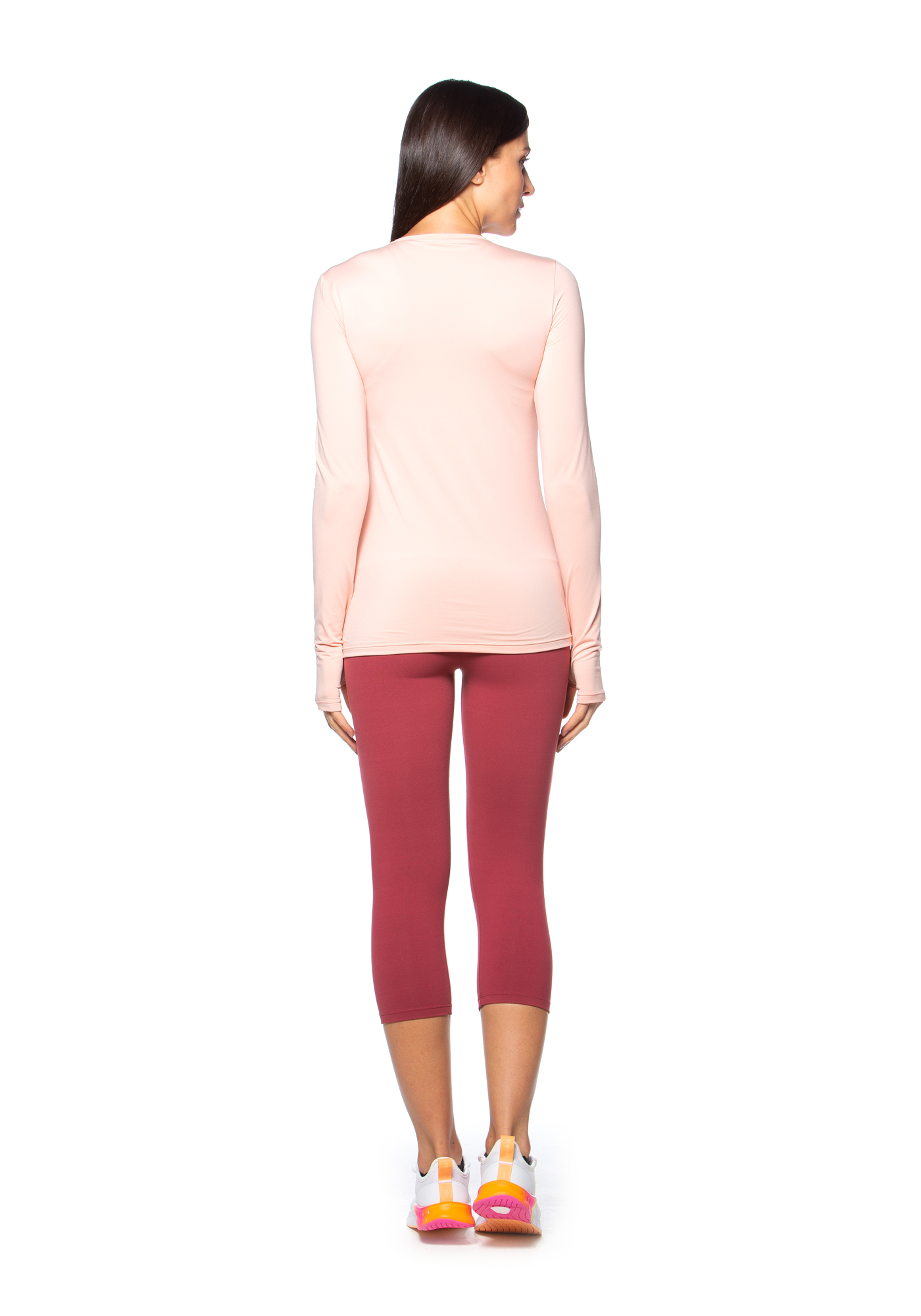 Blusa Térmica Alongada Manga Longa Rosa 10