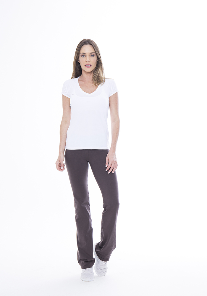 Calça Supplex® Essencial Marrom 01