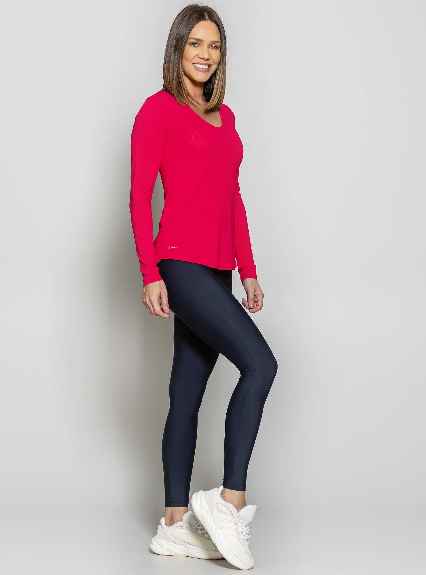 Blusa Alongada Essencial Rosa 07