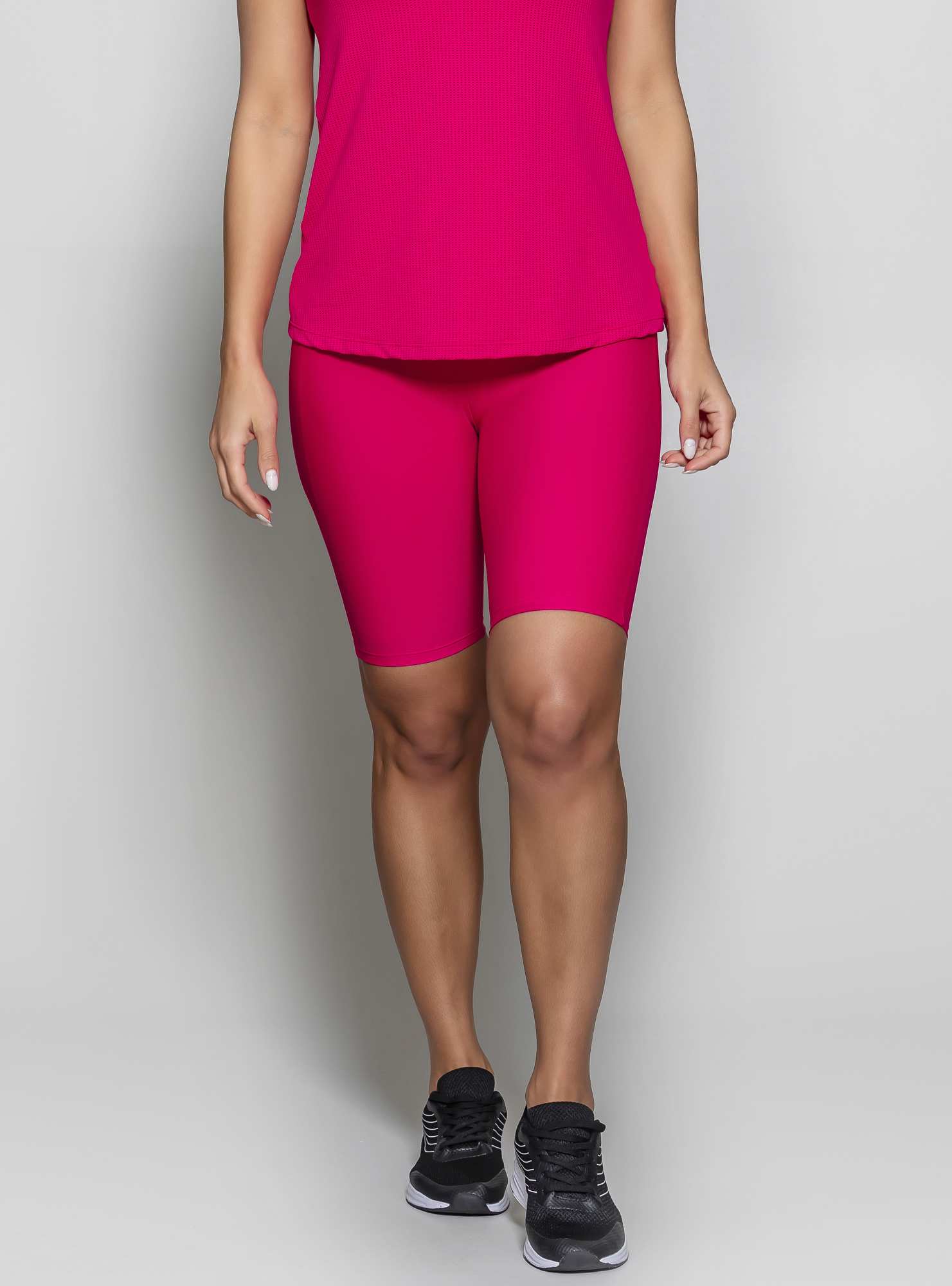 Ciclista Com Bolso Essencial Rosa 09