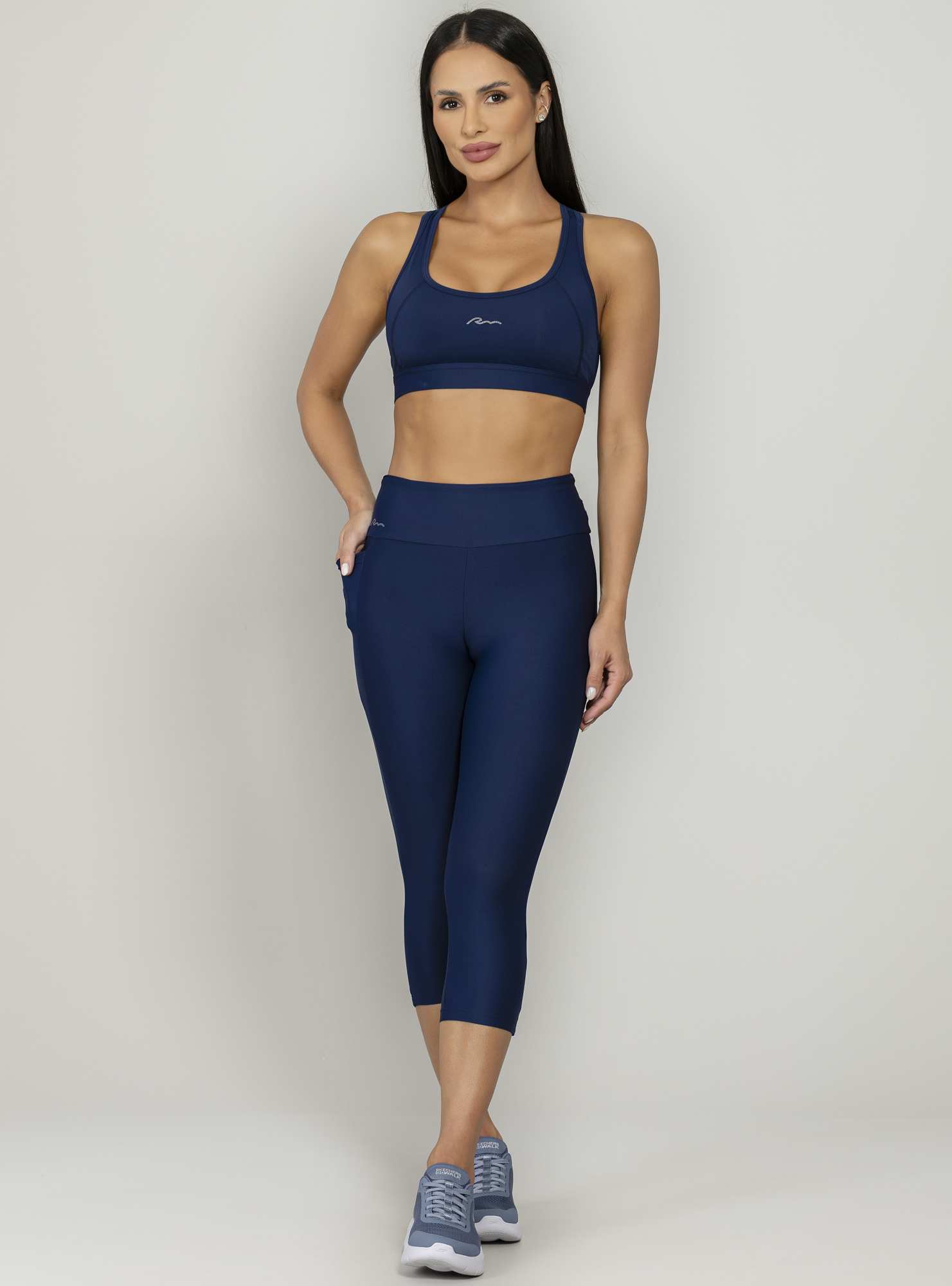 Top Nadador Essencial Azul 21