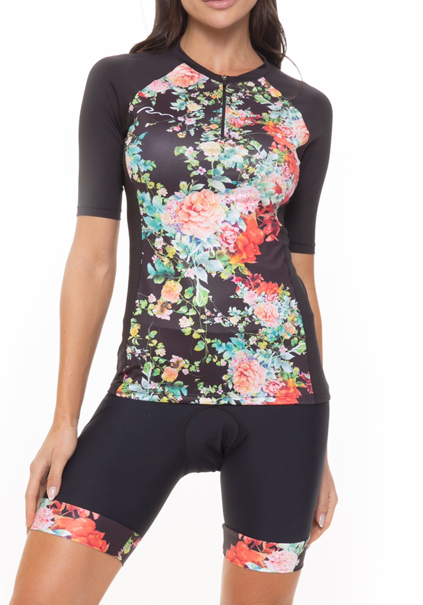 Blusa Ciclista para Performance Sublimação 872 / Preto