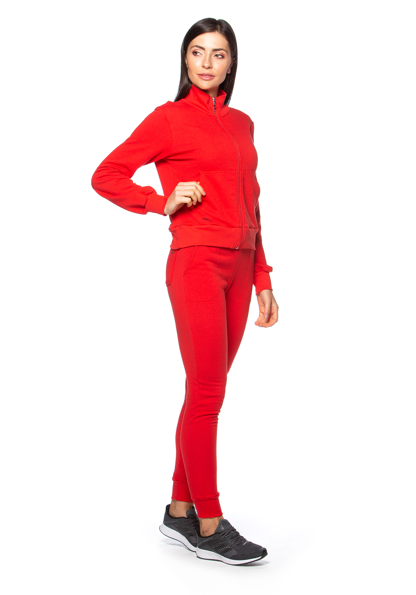 Jaqueta de Moletinho Soft Vermelho 13