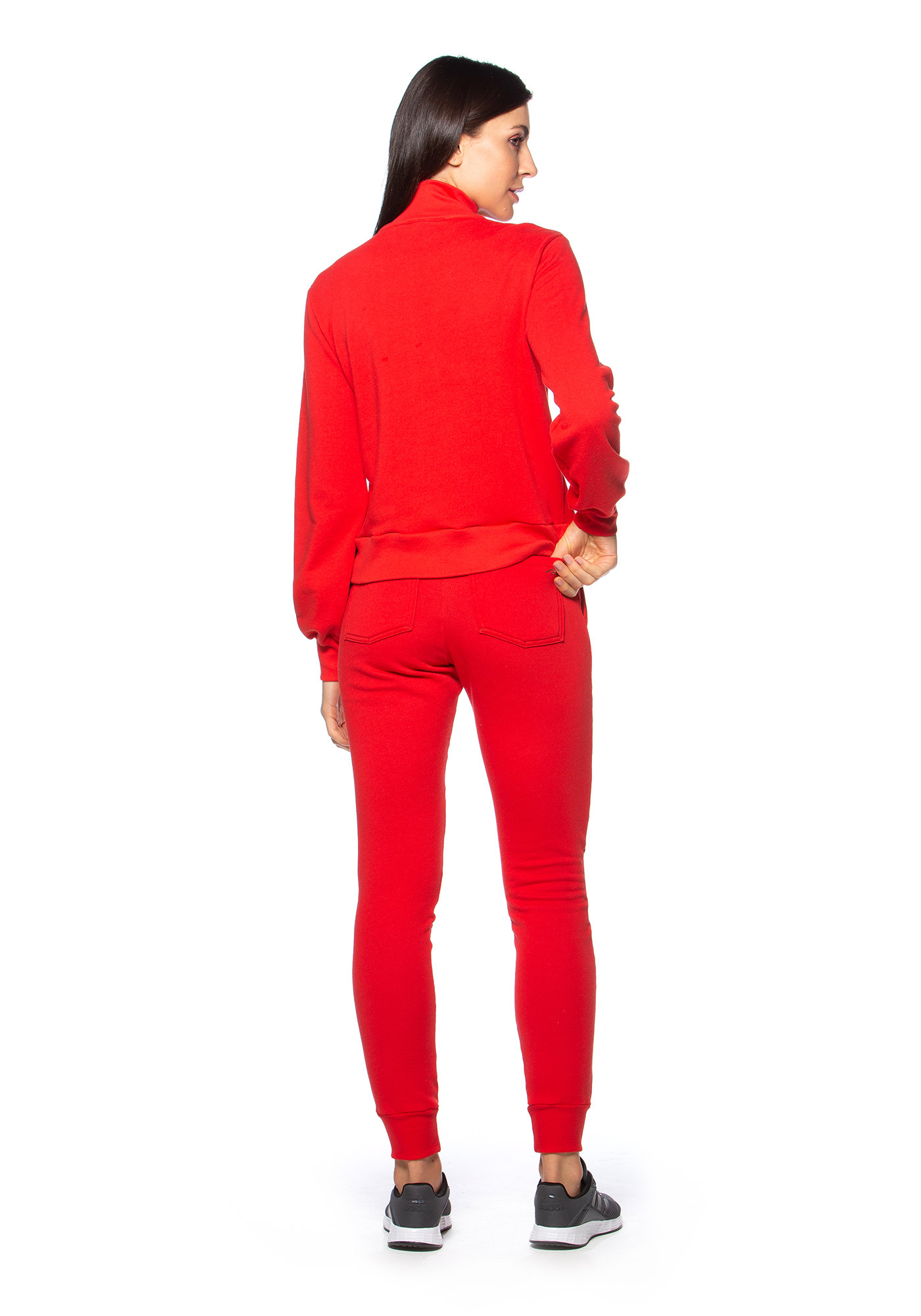 Jaqueta de Moletinho Soft Vermelho 13