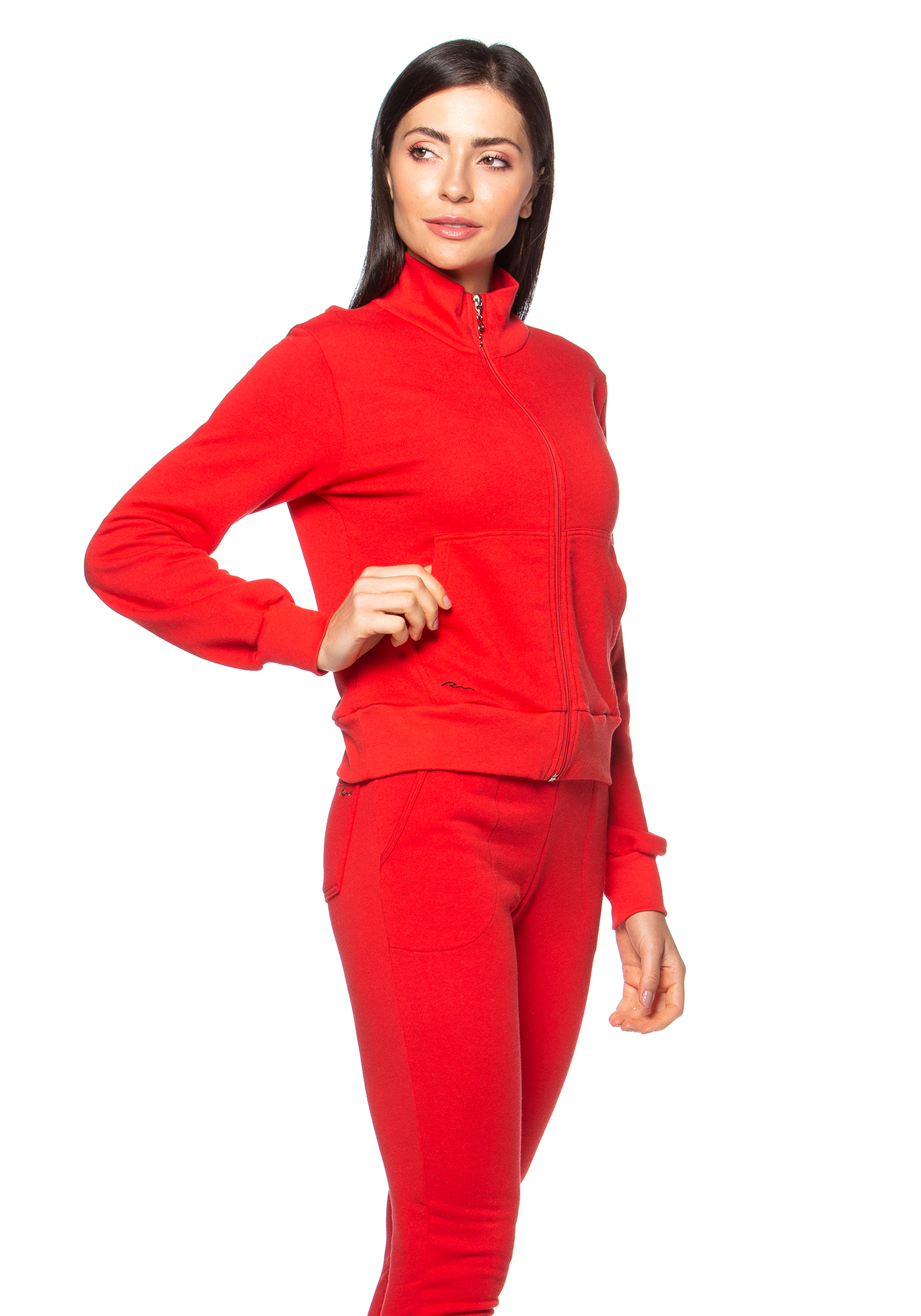 Jaqueta de Moletinho Soft Vermelho 13