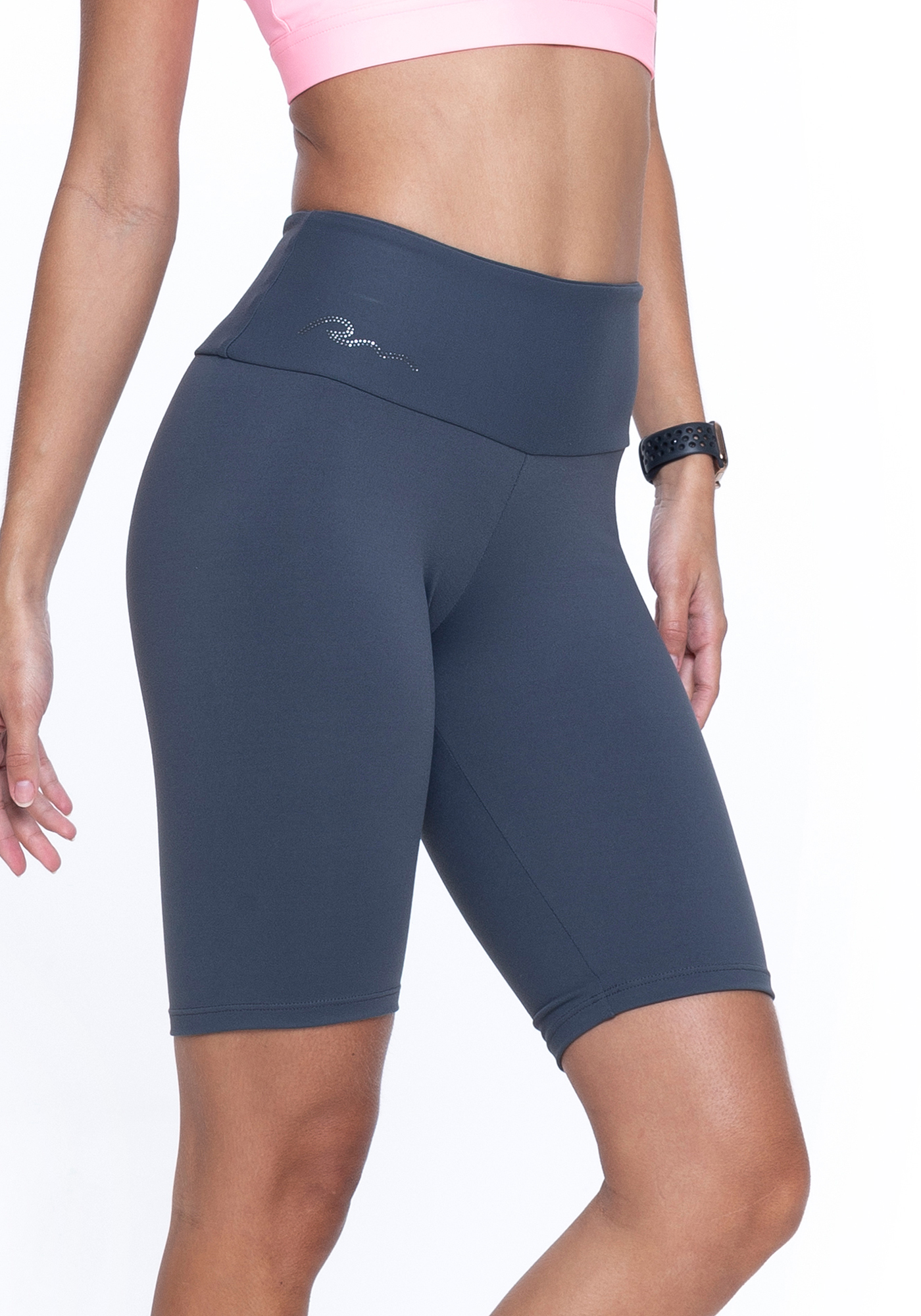 Ciclista Power Fit Essencial Cinza 02