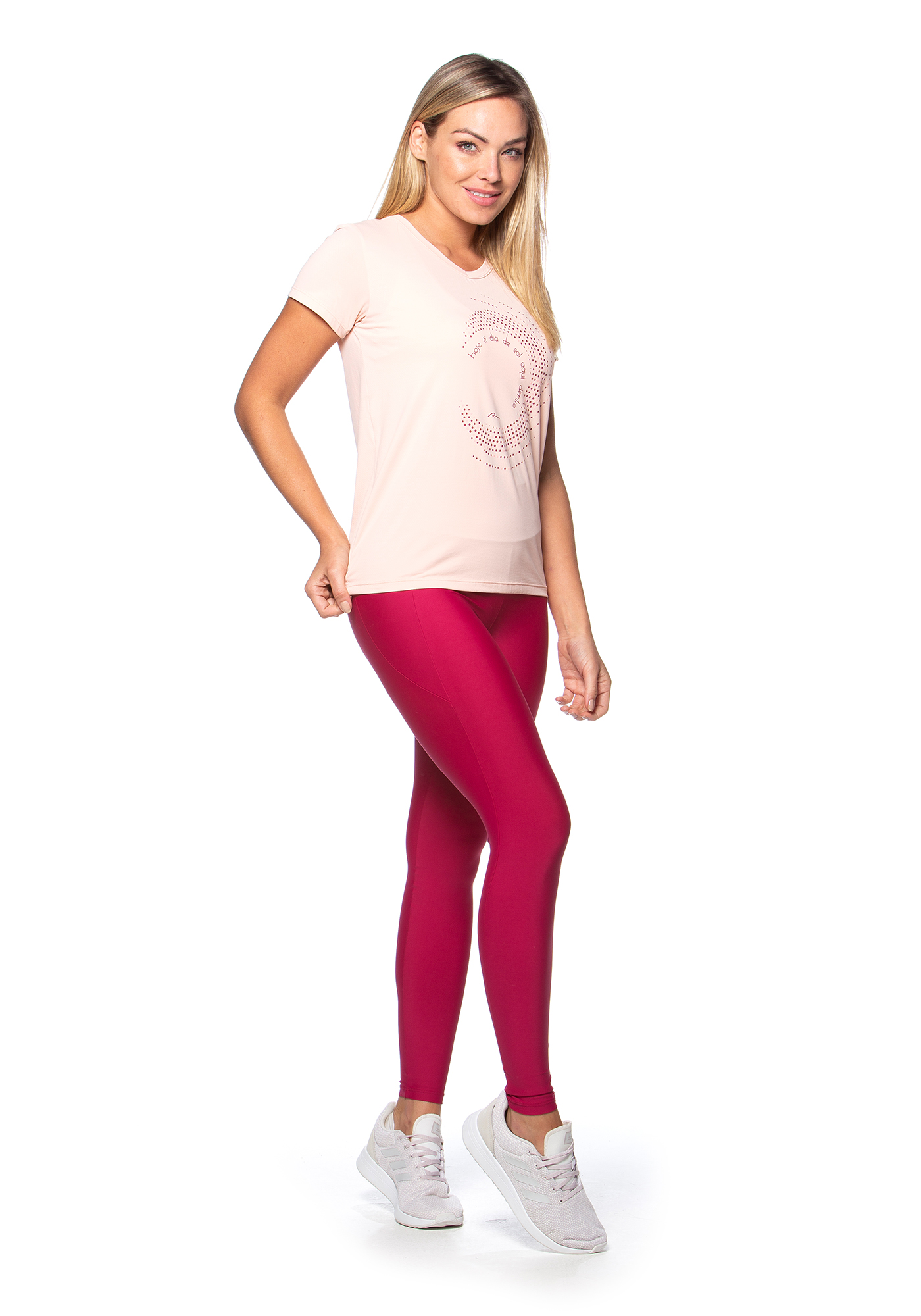 T-Shirt Energia Rosa 10 / Roxo 19