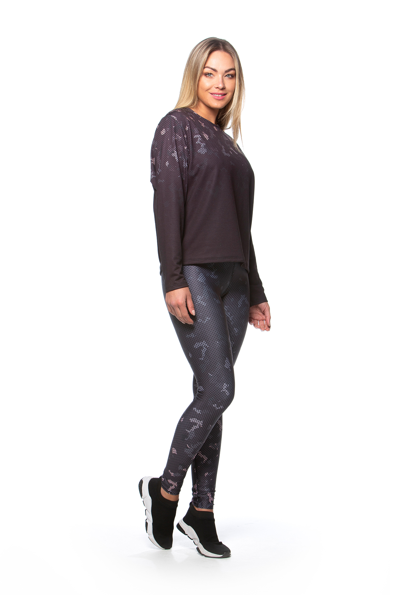 Blusa Manga Longa Estampada Sublimação 949
