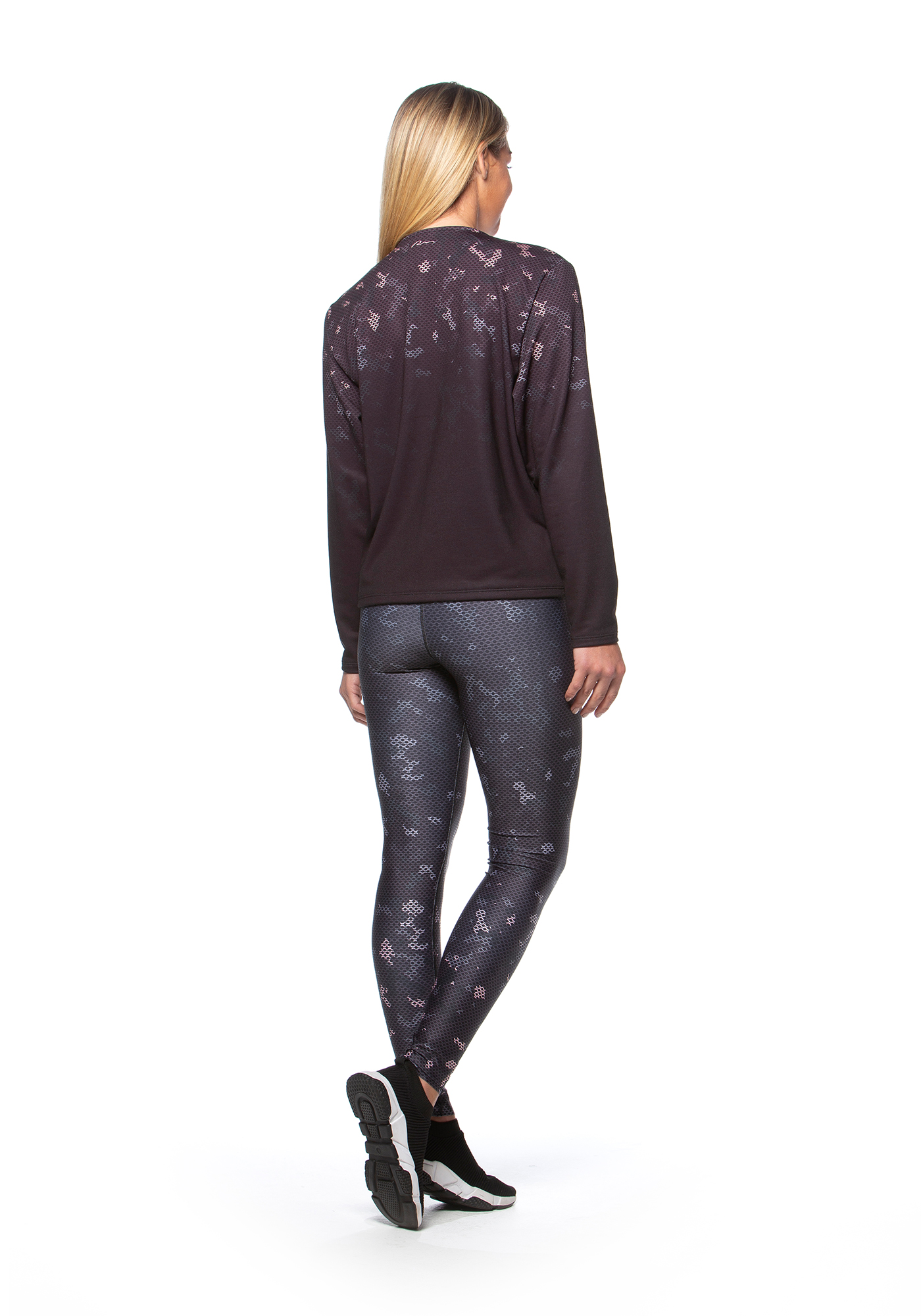Blusa Manga Longa Estampada Sublimação 949