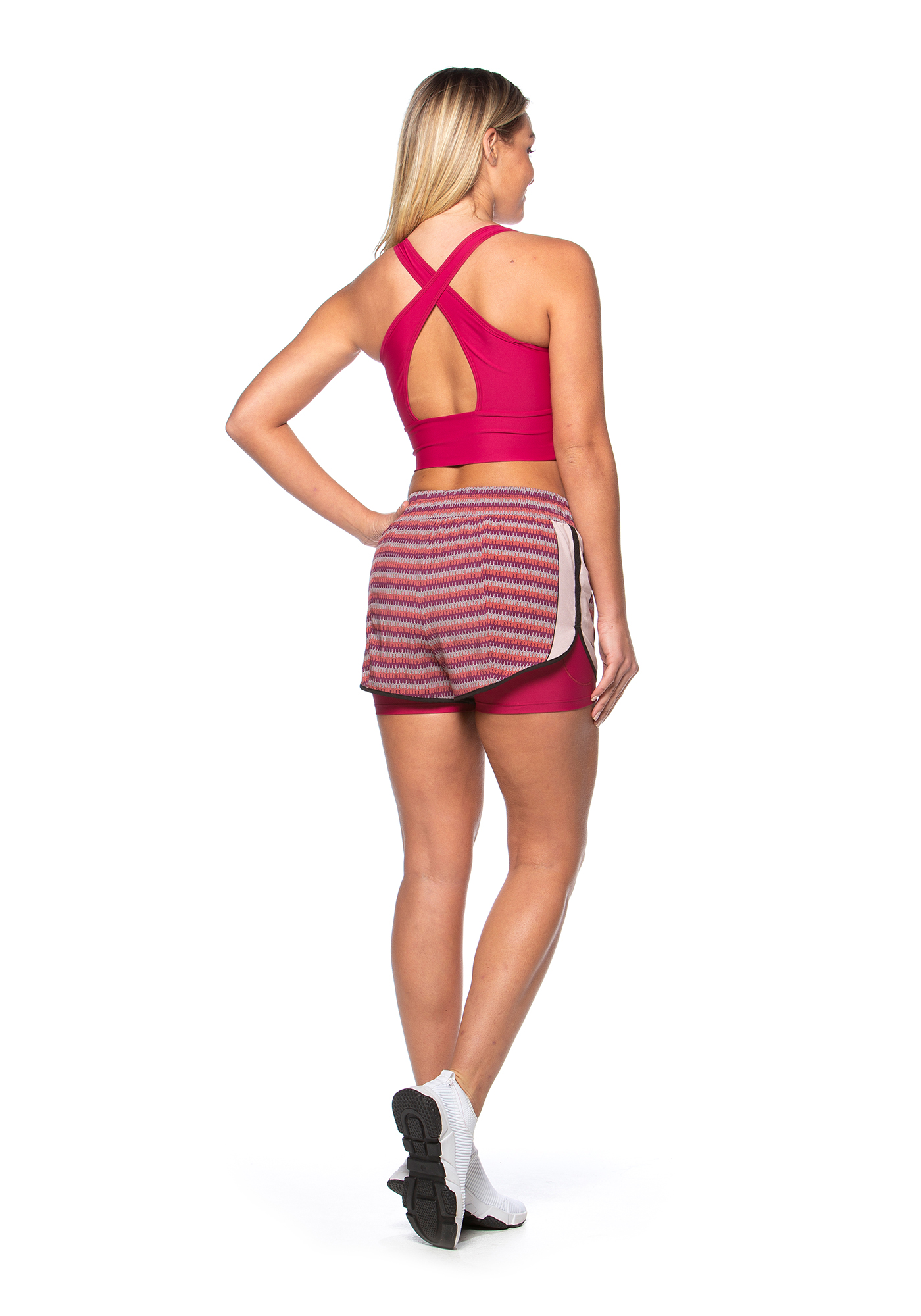 Short Duplo Sublimação 928 / Roxo 19