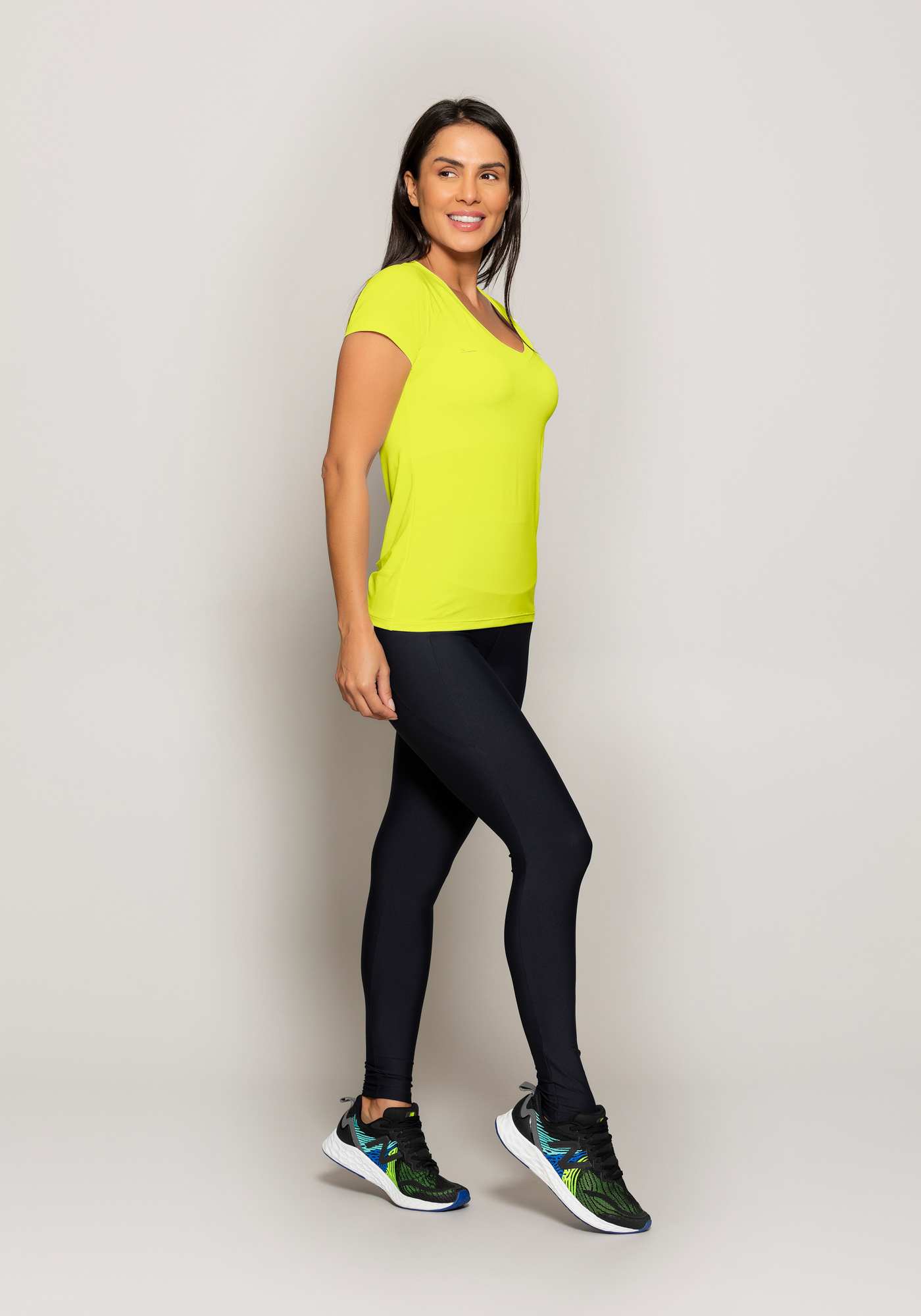 Baby Look Essencial Amarelo 04