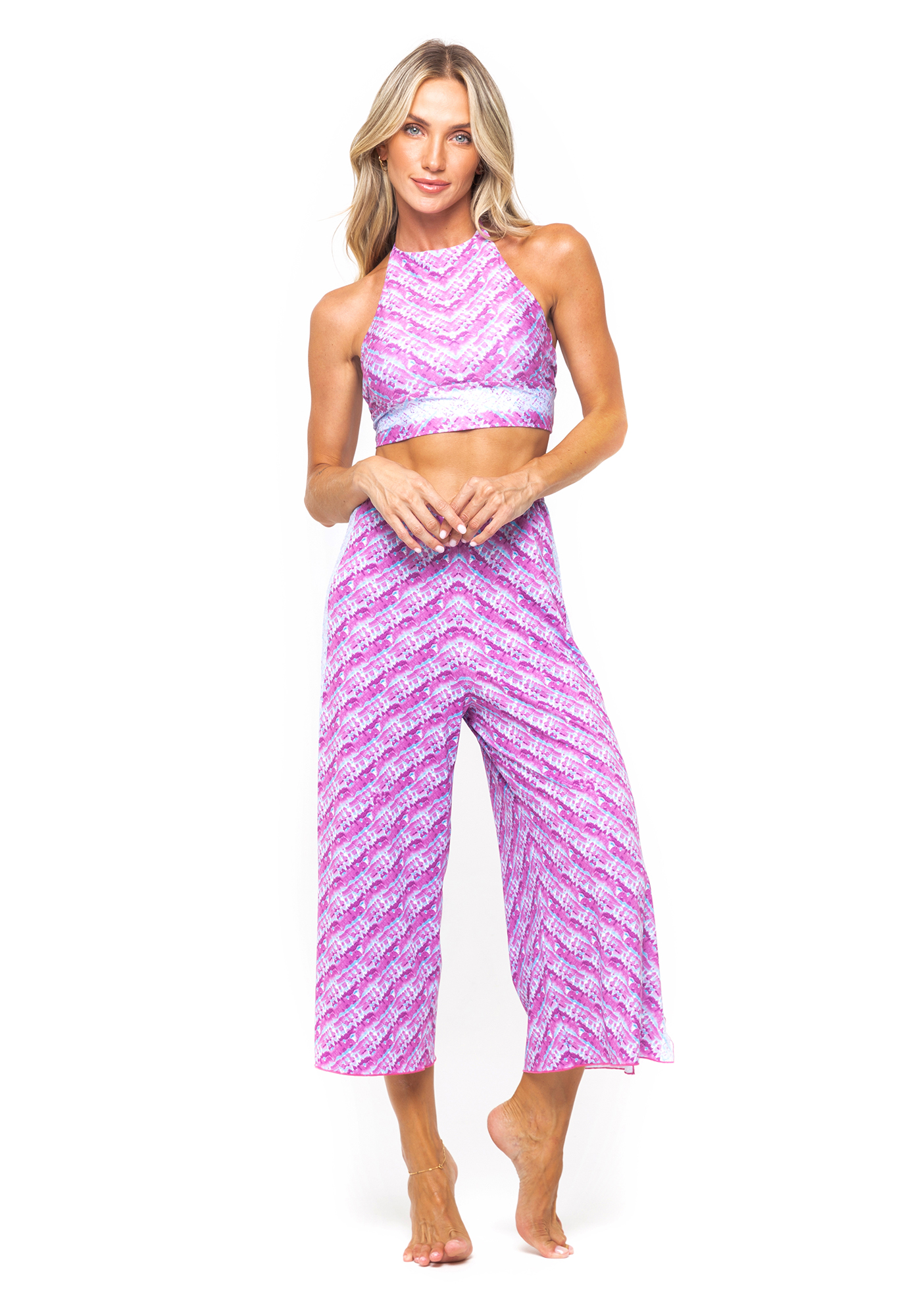 Blusa Cropped Frente Única Estampada Sb 031