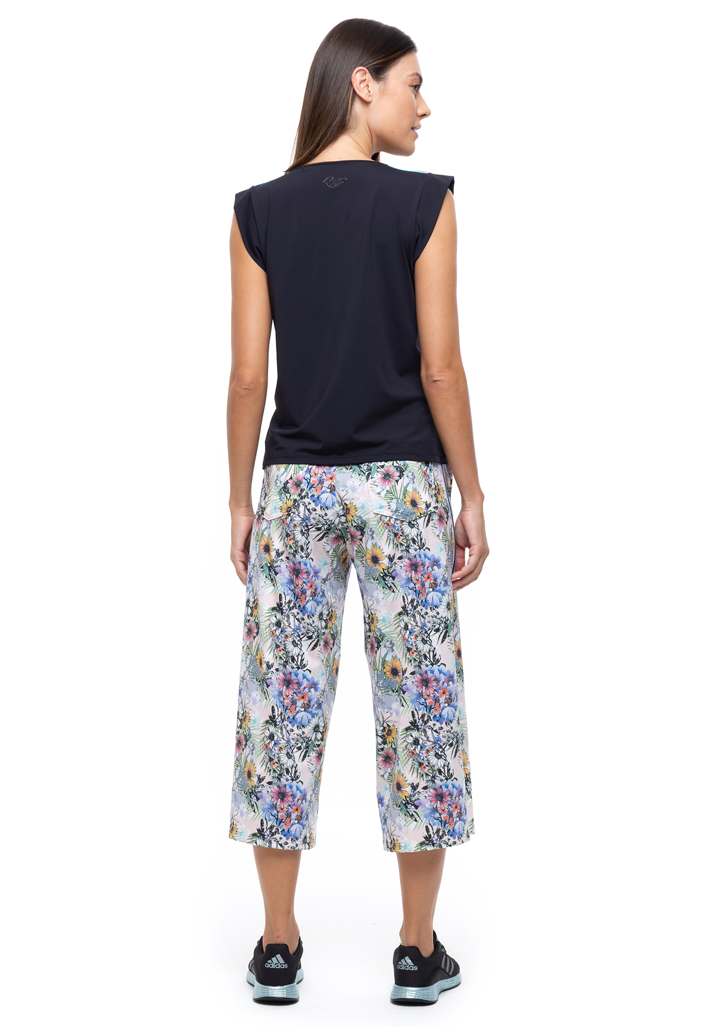 Blusa Boxy Collab Green Preto