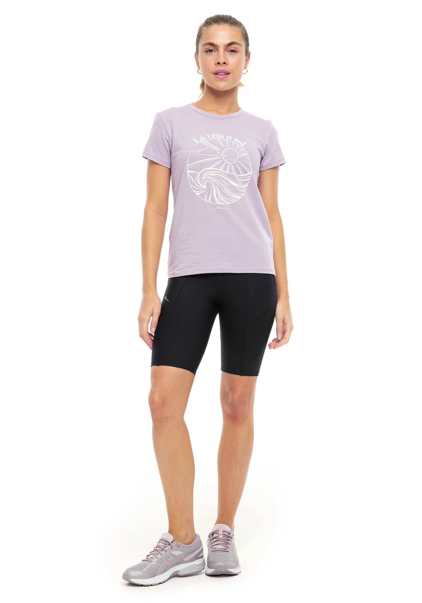 T-Shirt Roxo 23 / Branco