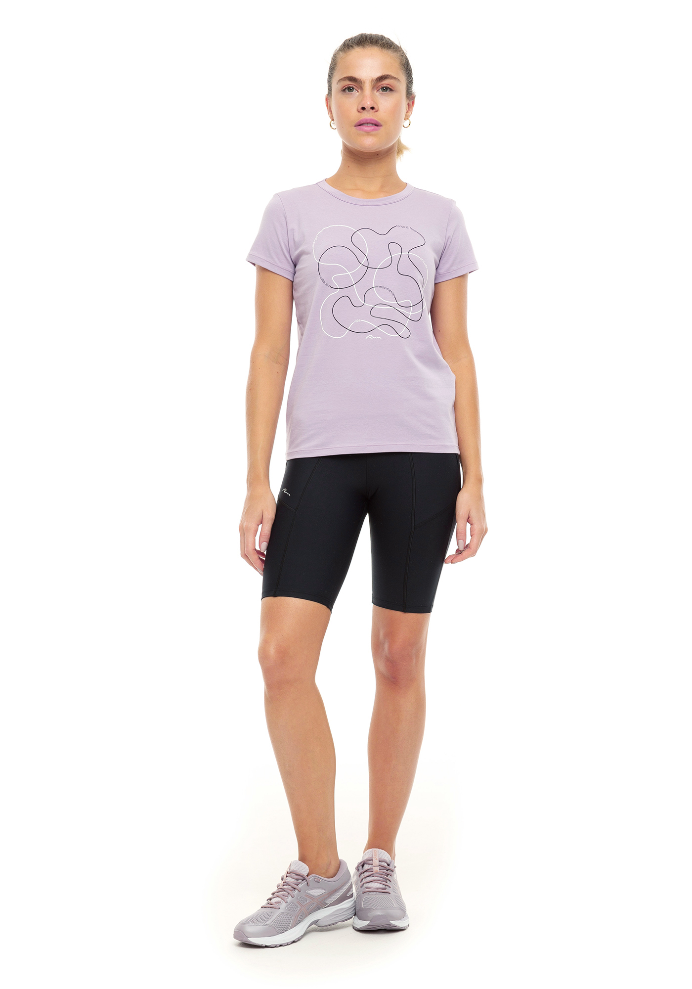 T-Shirt Roxo 23 / Preto