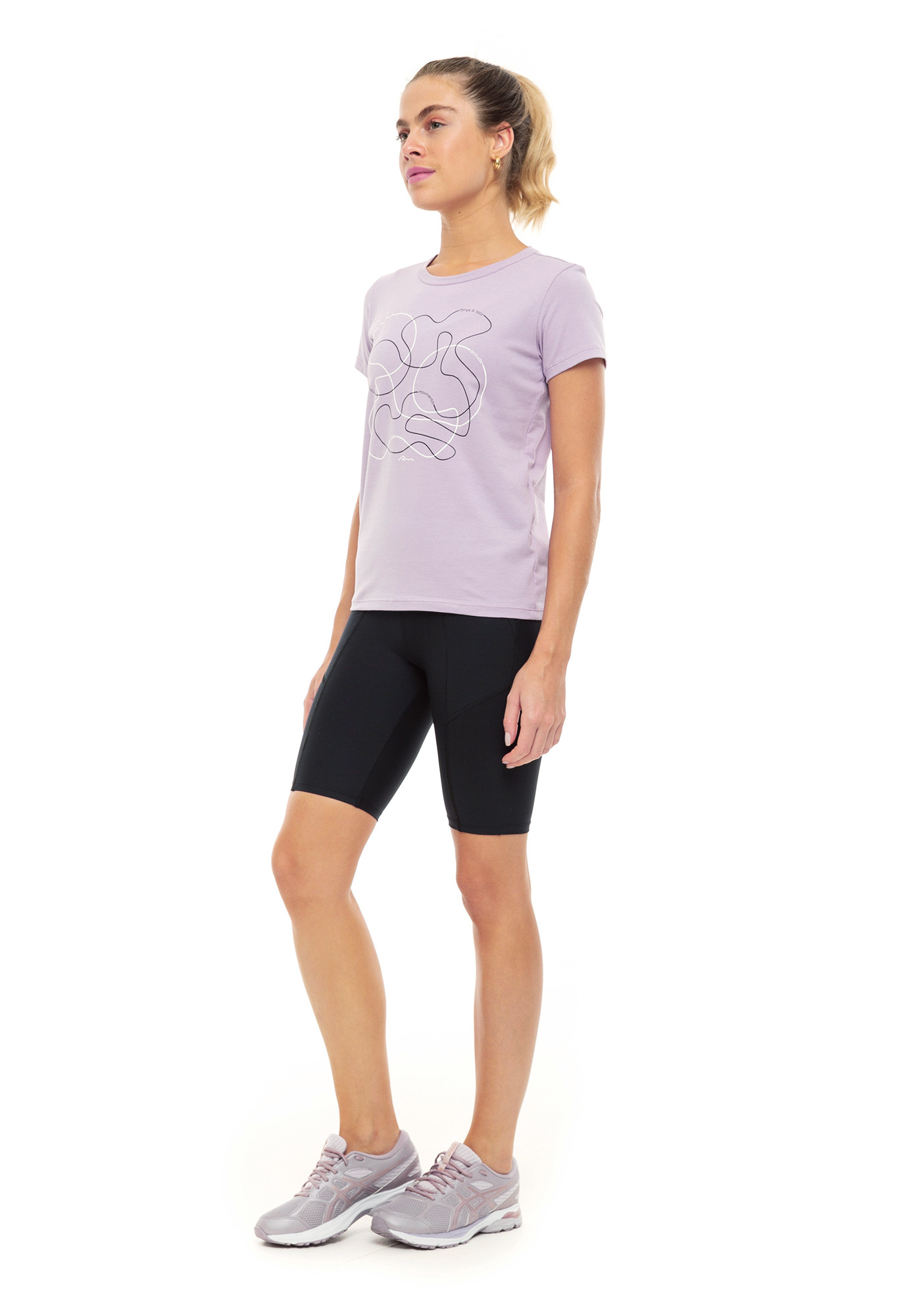 T-Shirt Roxo 23 / Preto