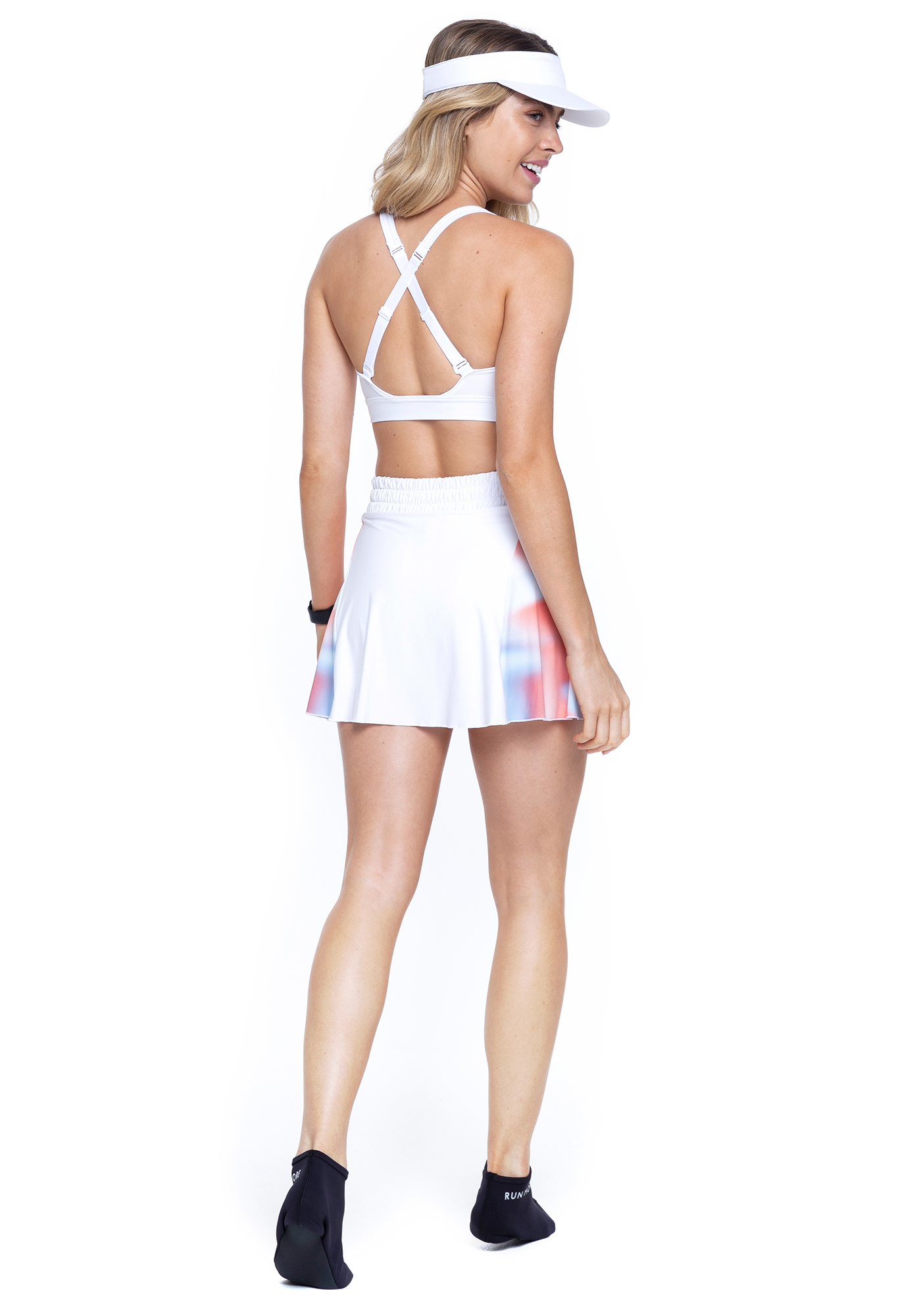 Top Beach Tennis Branco / Sb 054