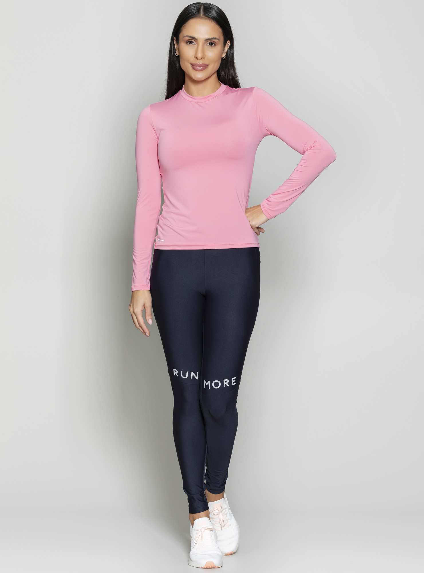 Blusa Proteção UV Power Pace Rosa 18
