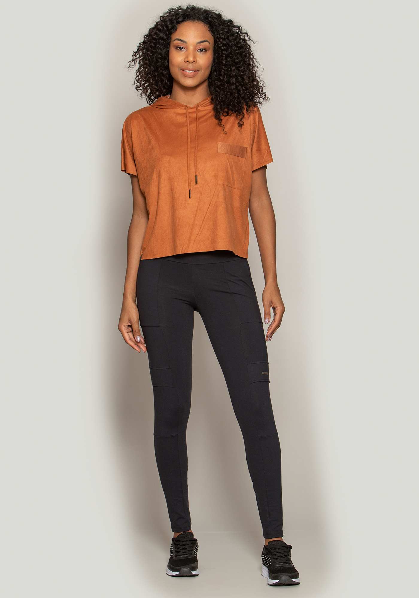 Blusa Boxy Suede Ferrugem 02