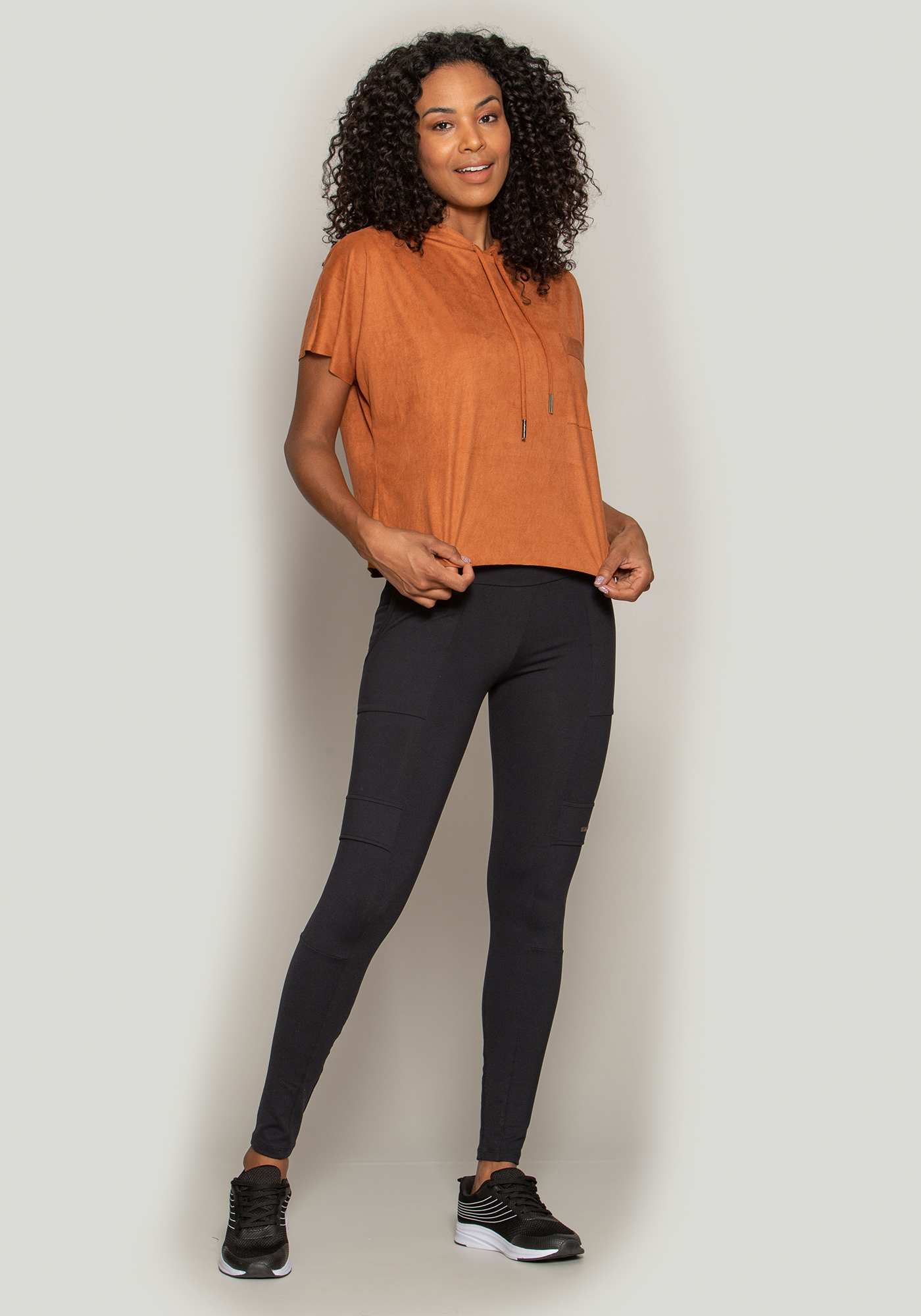 Blusa Boxy Suede Ferrugem 02