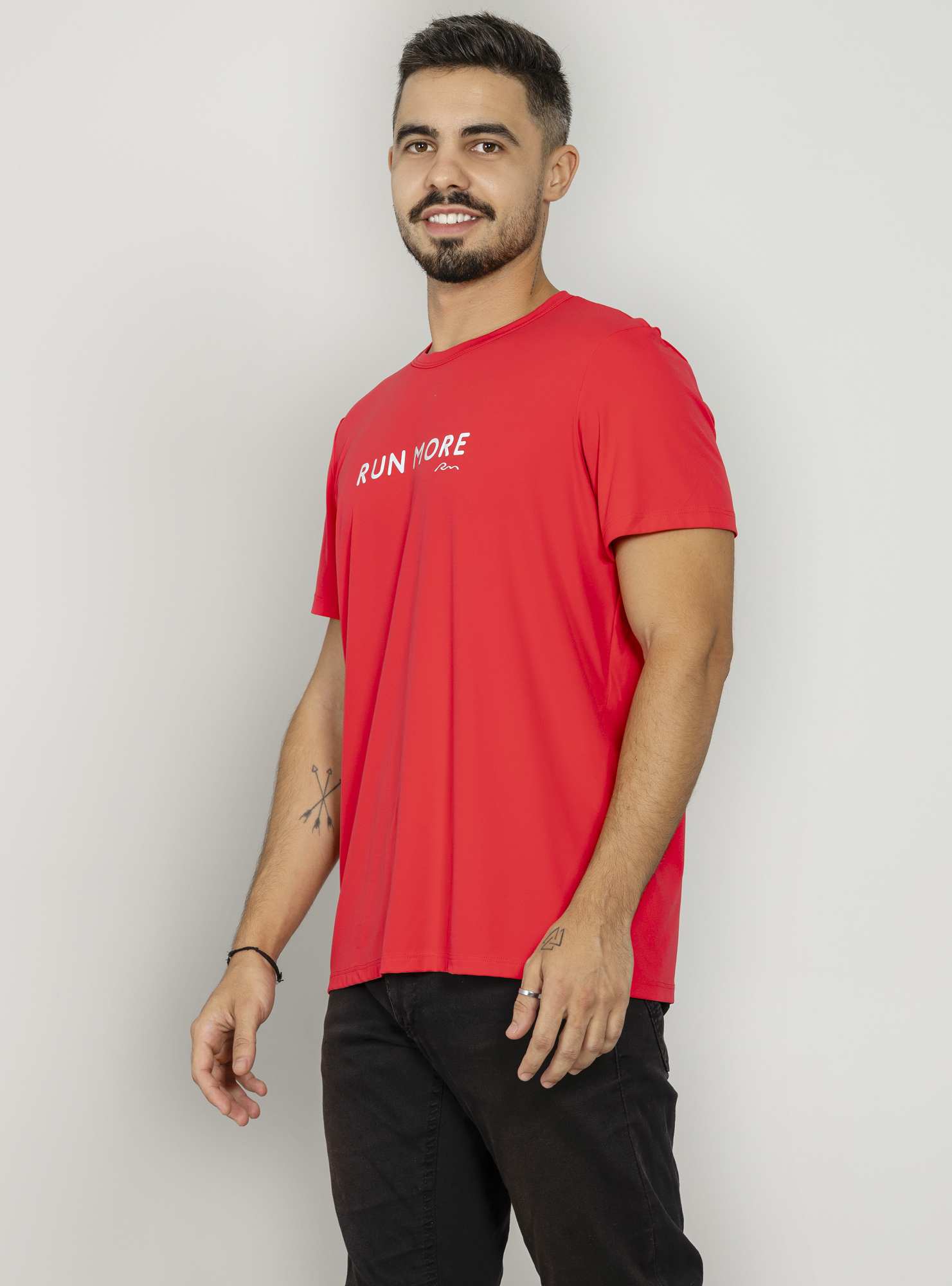 Camiseta Manga Curta Vermelho 03
