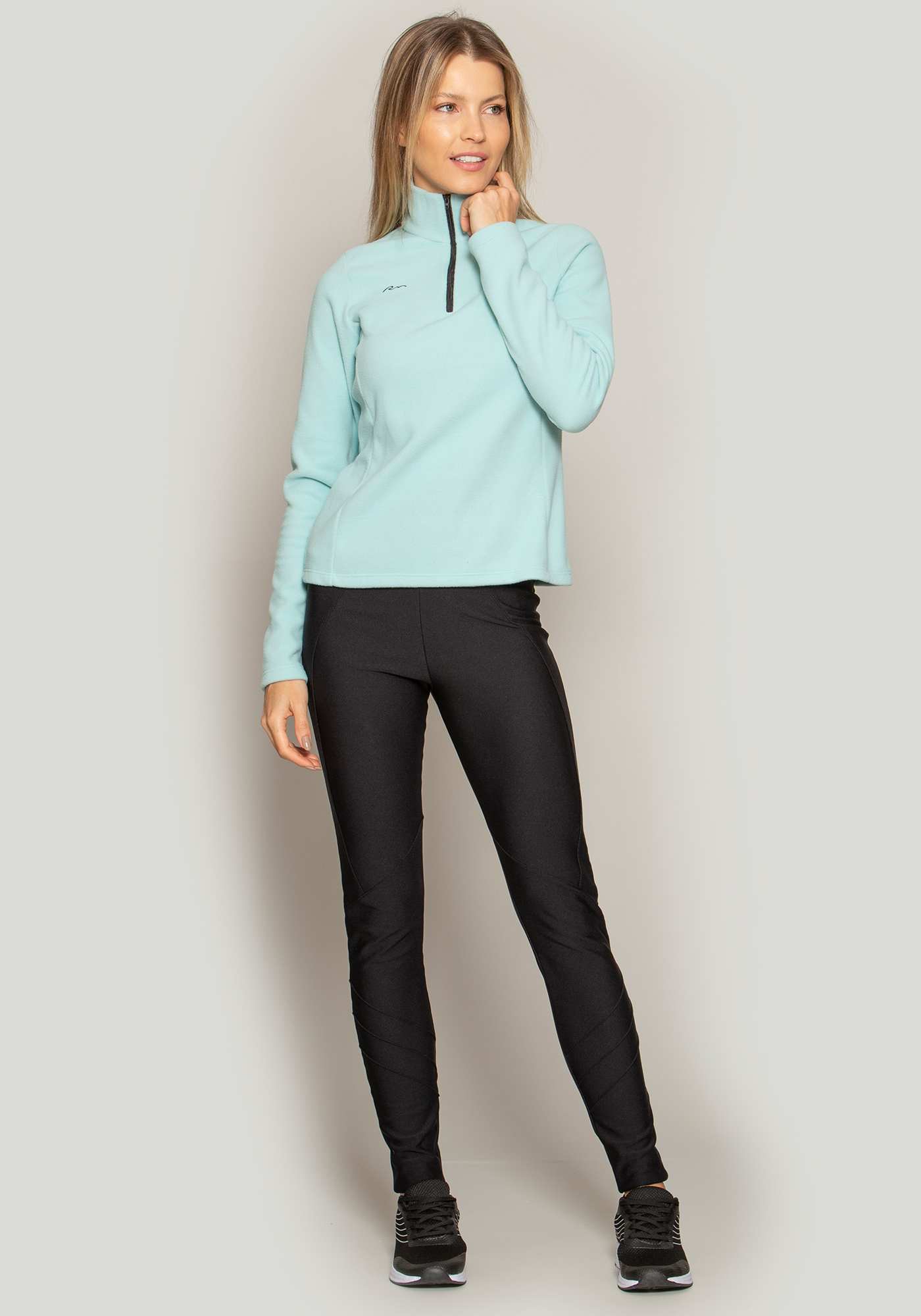 Blusa Gola Alta Térmica Verde 15