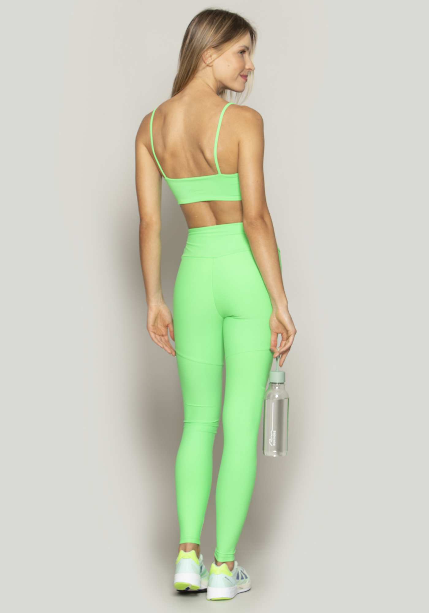 Legging Cintura Alta Blocking Verde 17