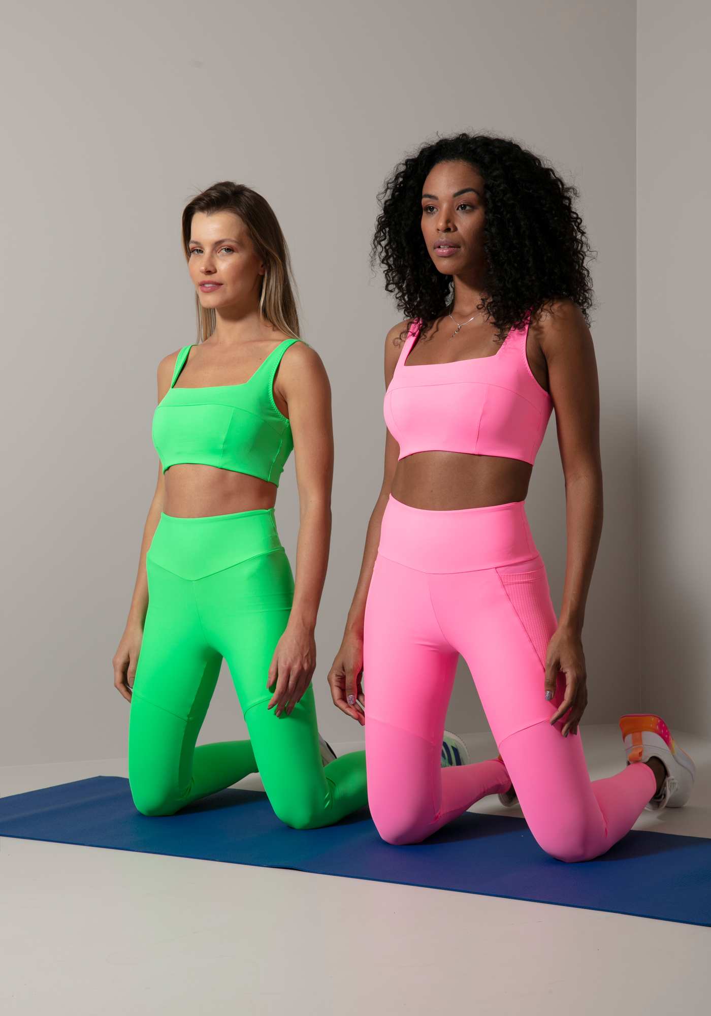 Legging Cintura Alta Blocking Verde 17