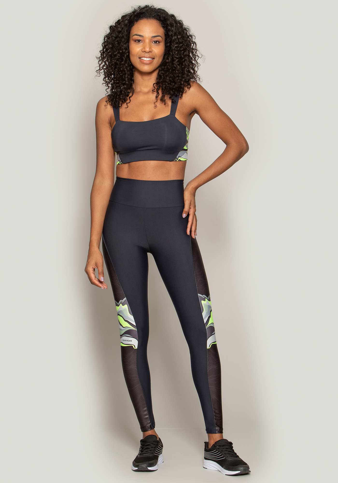 Top Estampado Vibração Preto / Sbf 076