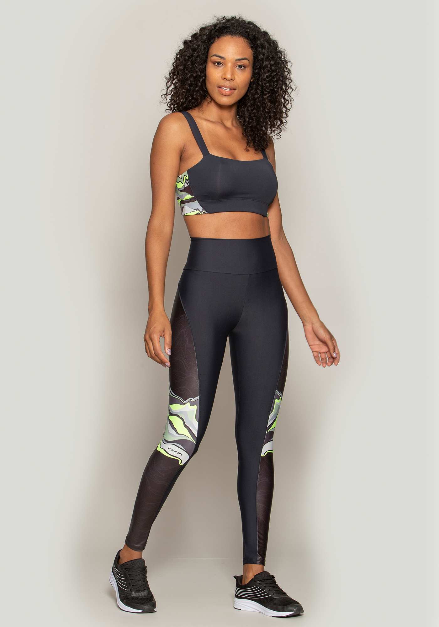 Top Estampado Vibração Preto / Sbf 076