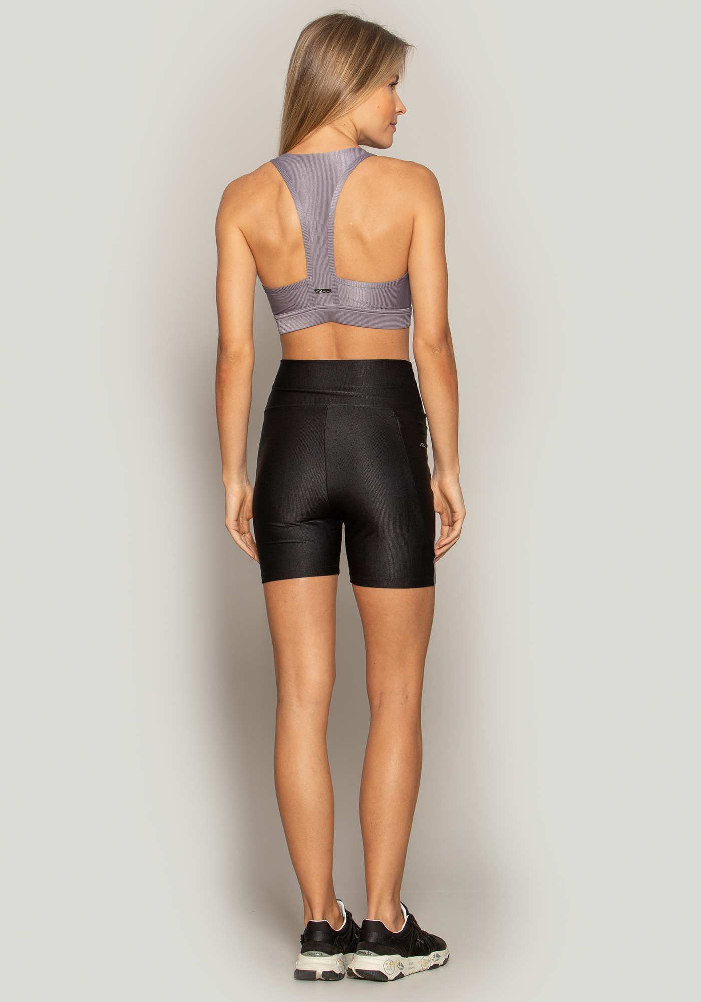 Top Cetim Canelado Premium Cinza 25