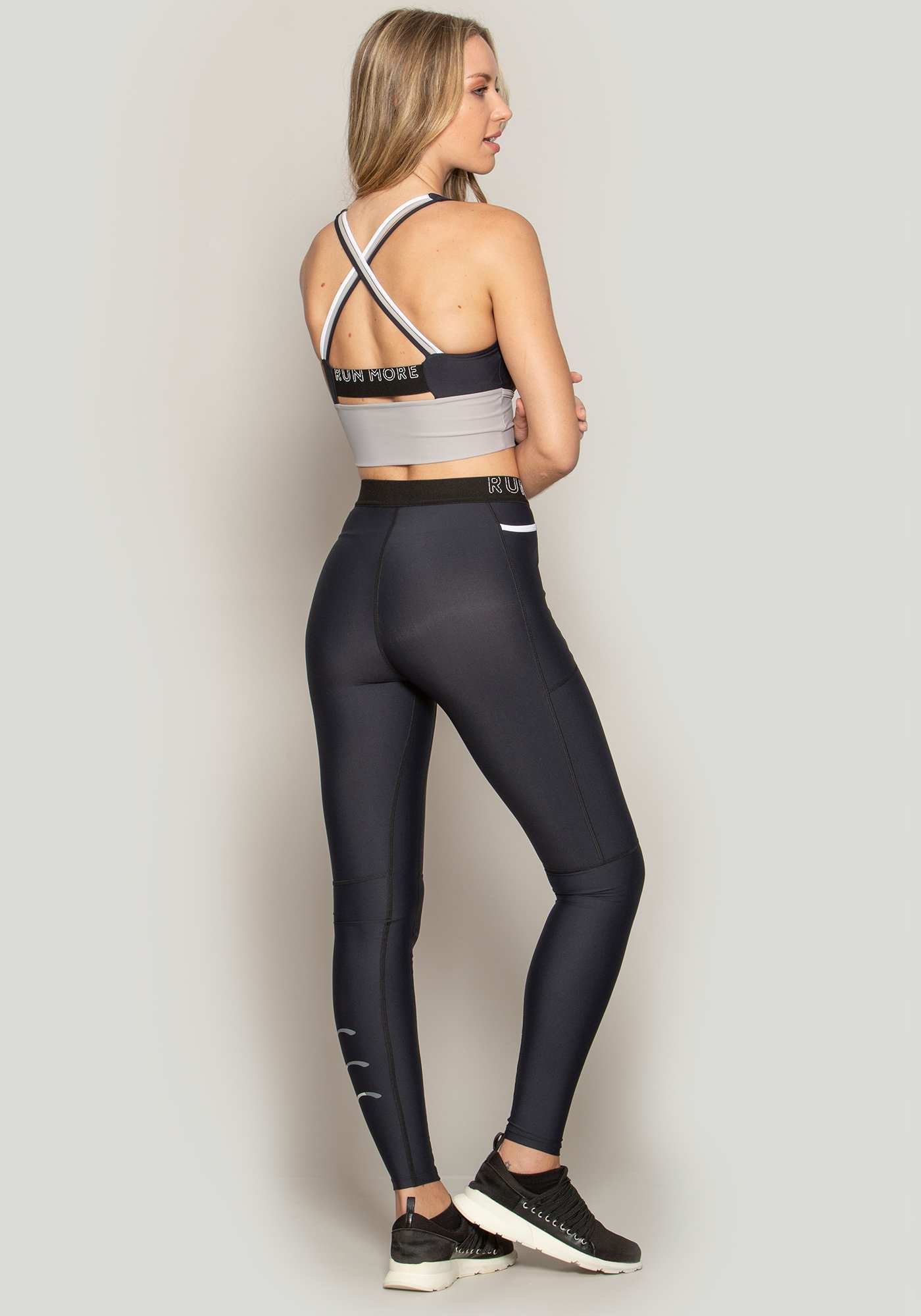 Legging Crew RM Preto / Branco