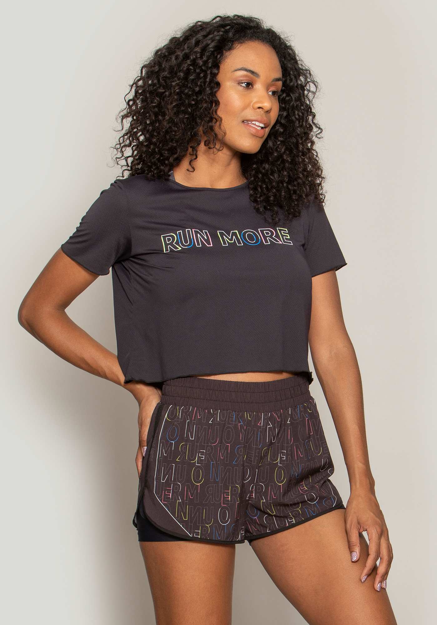 Blusa Boxy Crew RM Preto / Se 851