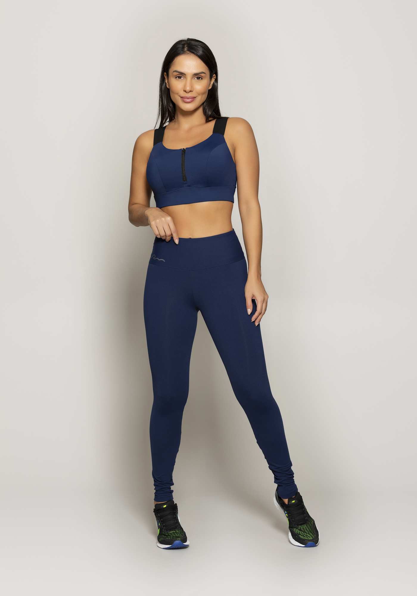 Top para Seios Grandes Essencial Azul 02