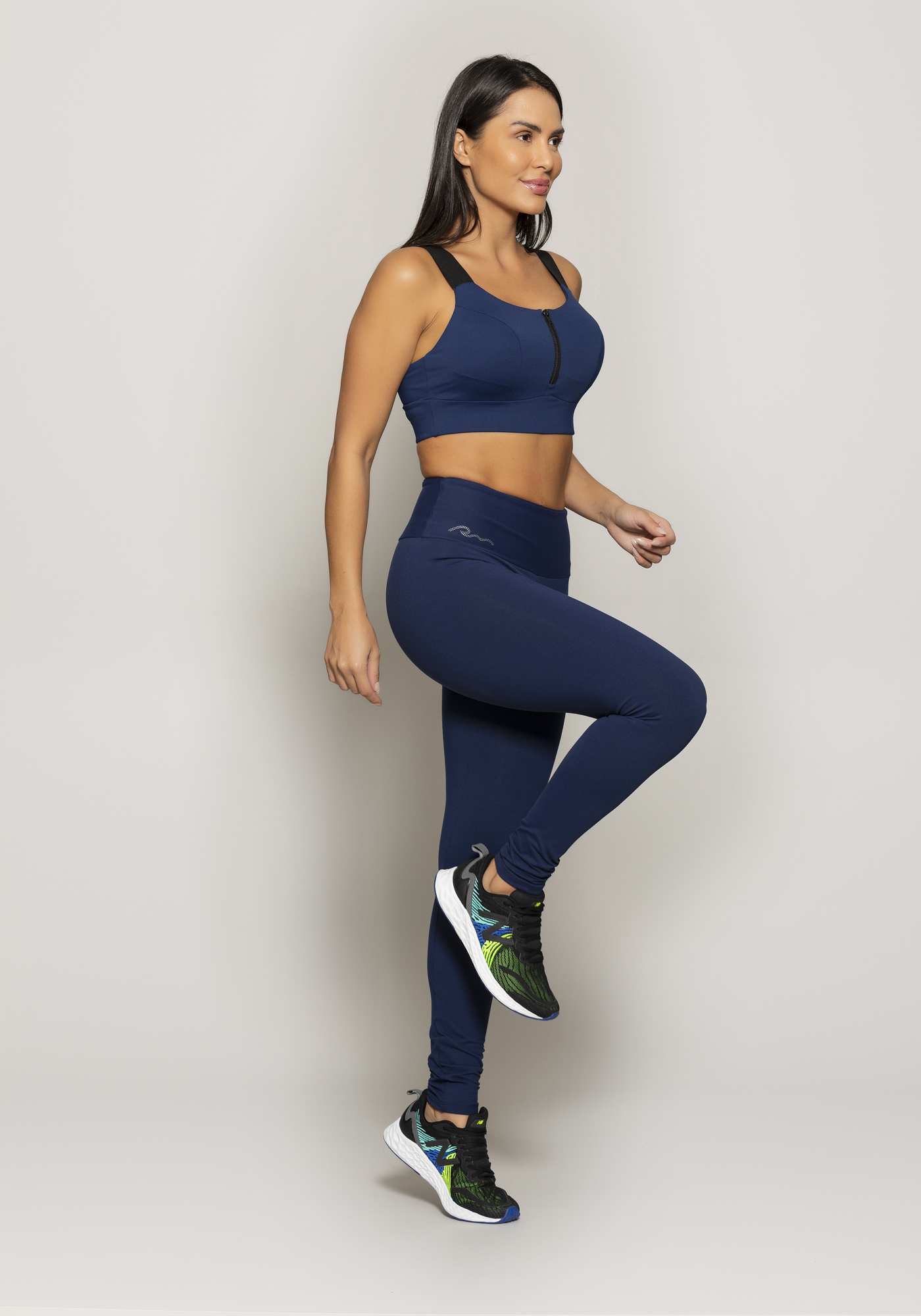 Top para Seios Grandes Essencial Azul 02
