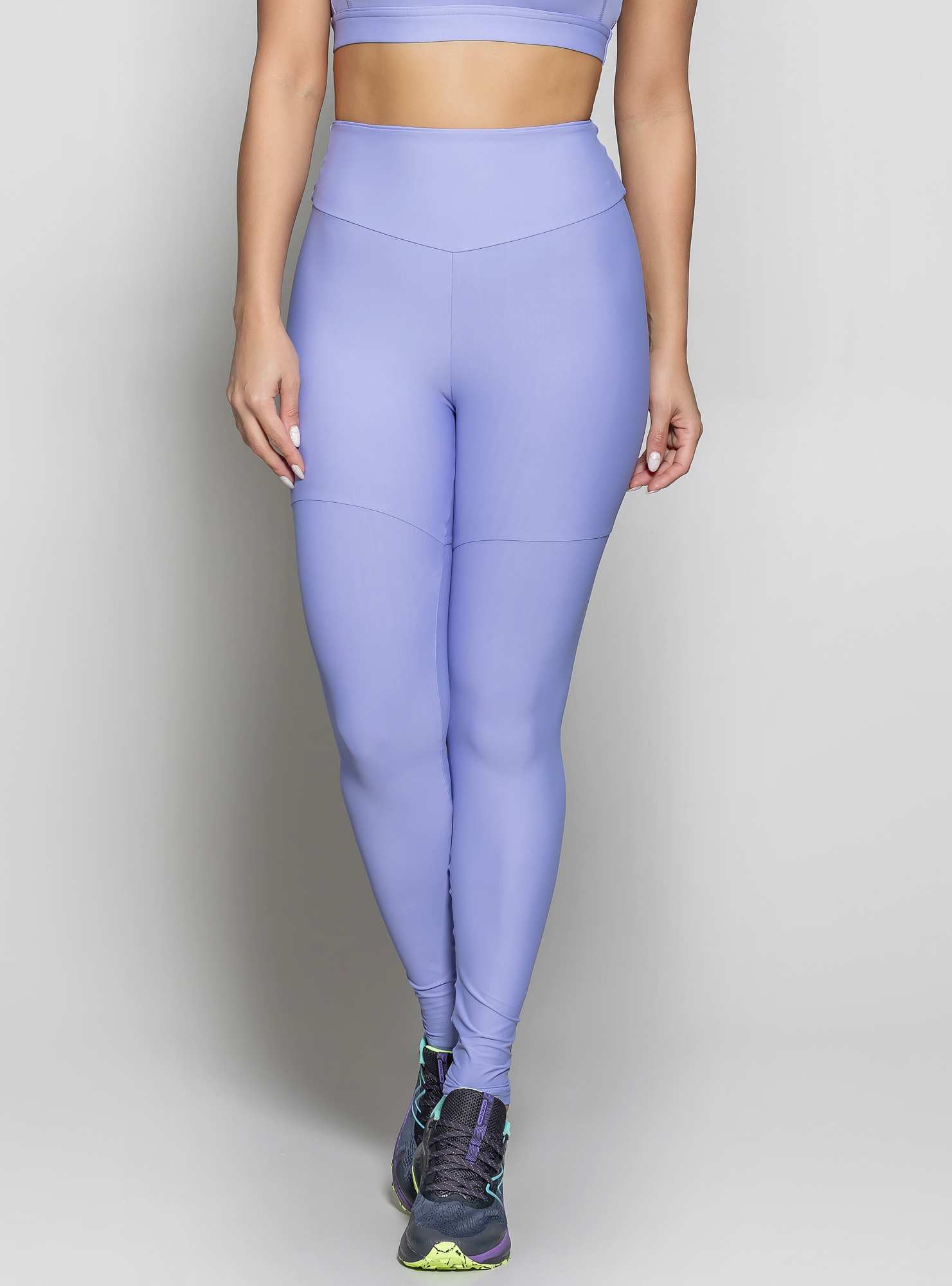 Legging Cintura Alta Blocking Roxo 21