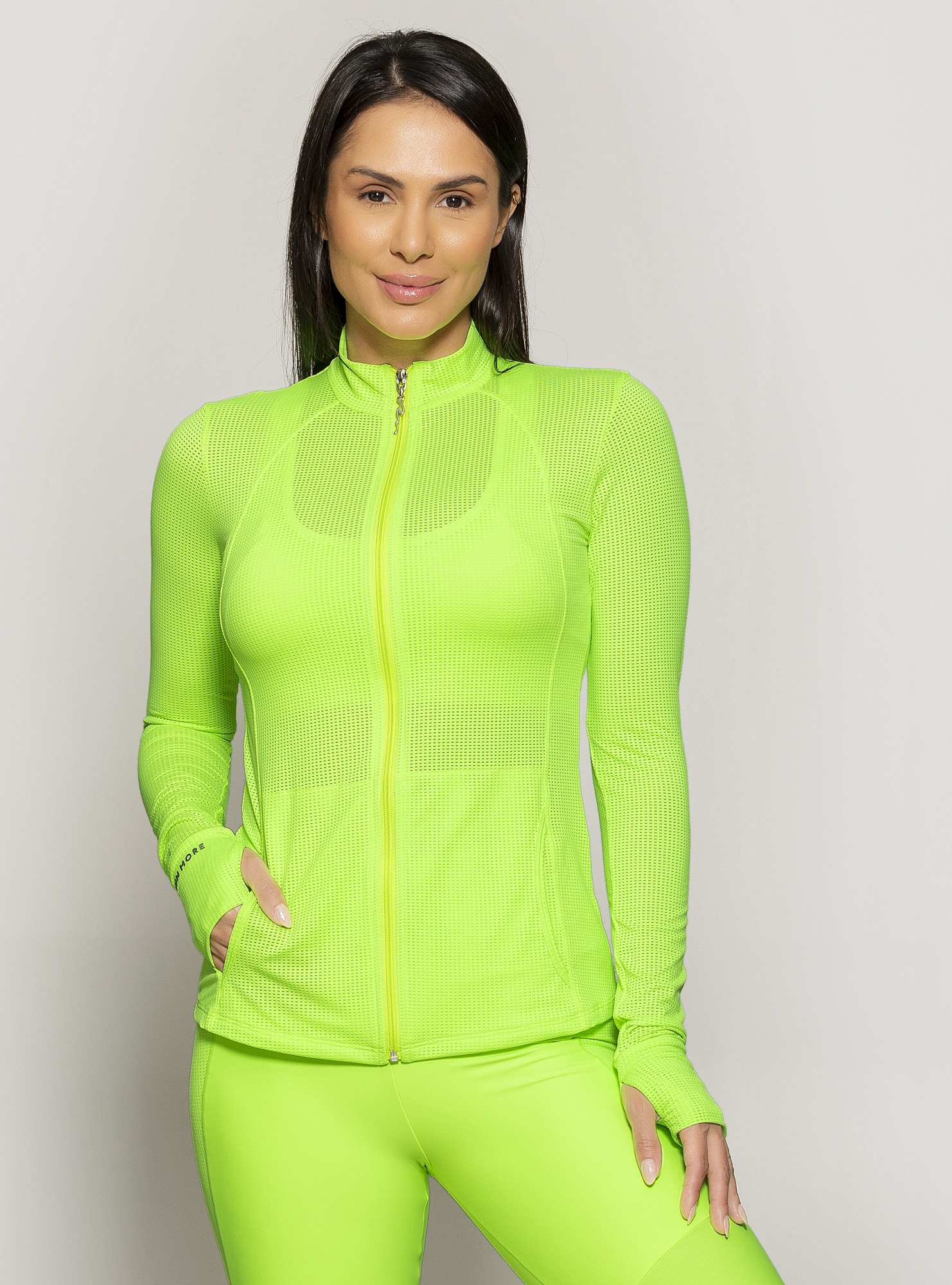 Jaqueta Fit Essencial Verde 11
