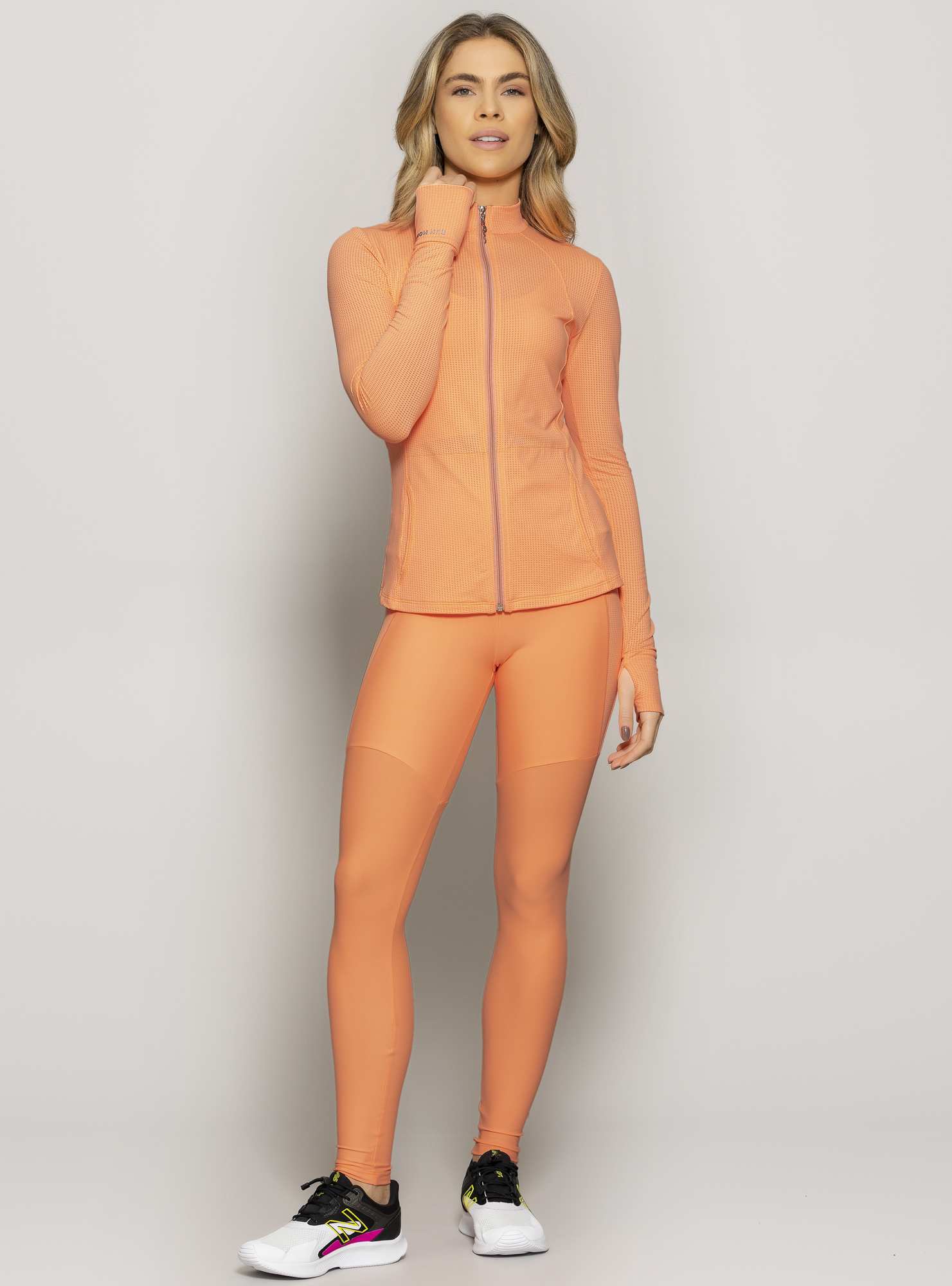 Jaqueta Fit Essencial Laranja 18