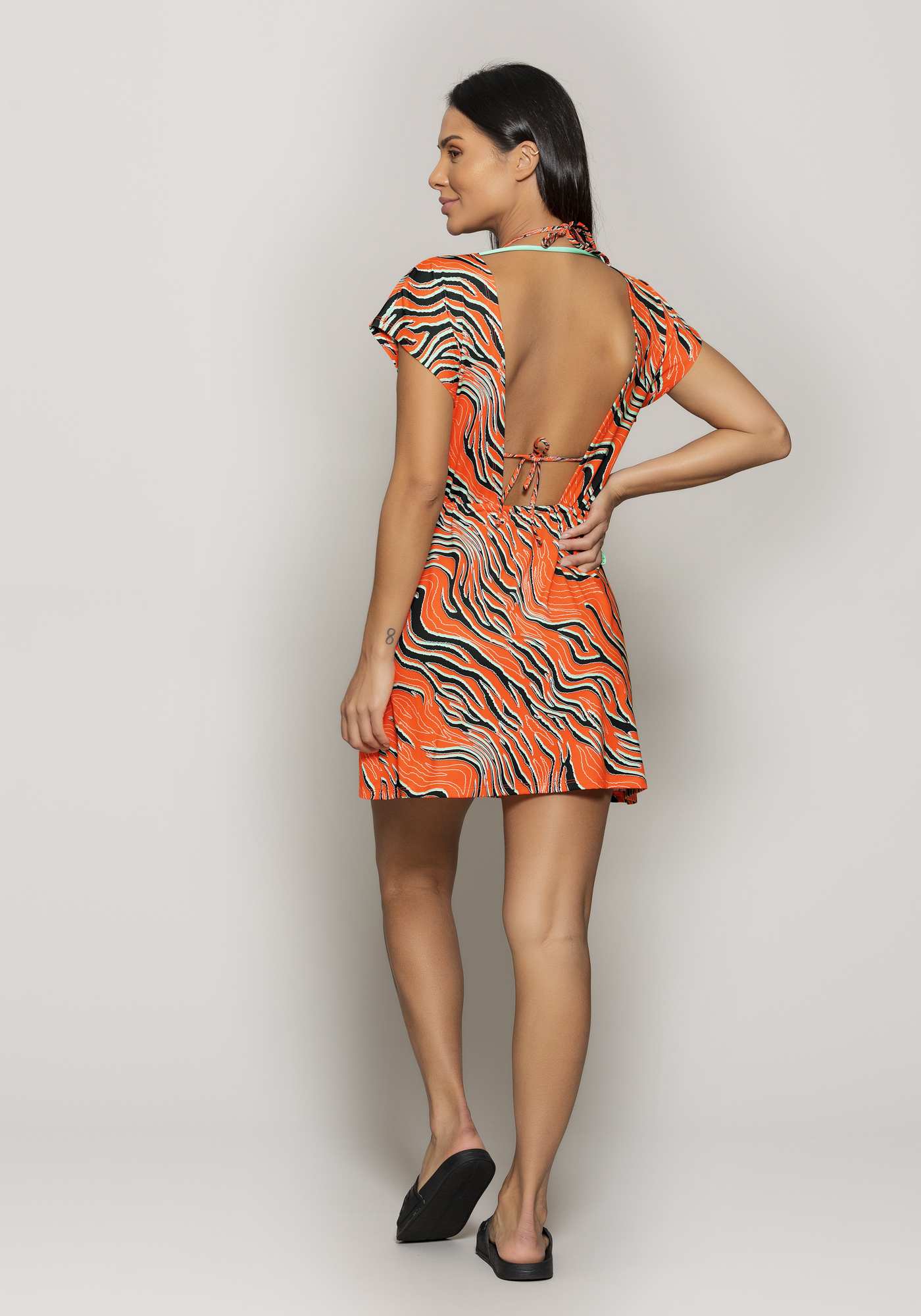 Vestido de Praia Ajustável Suf 004a
