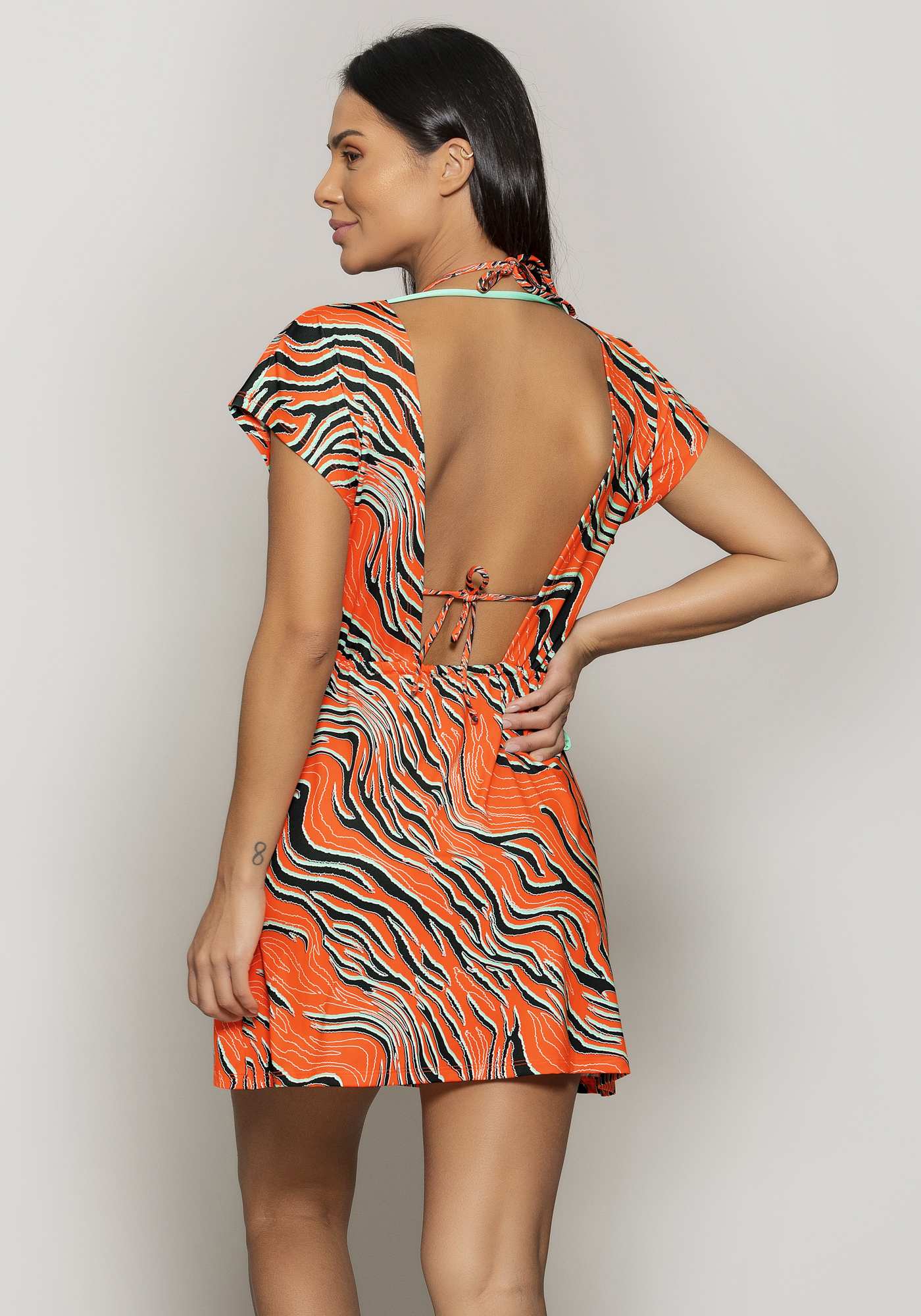 Vestido de Praia Ajustável Suf 004a