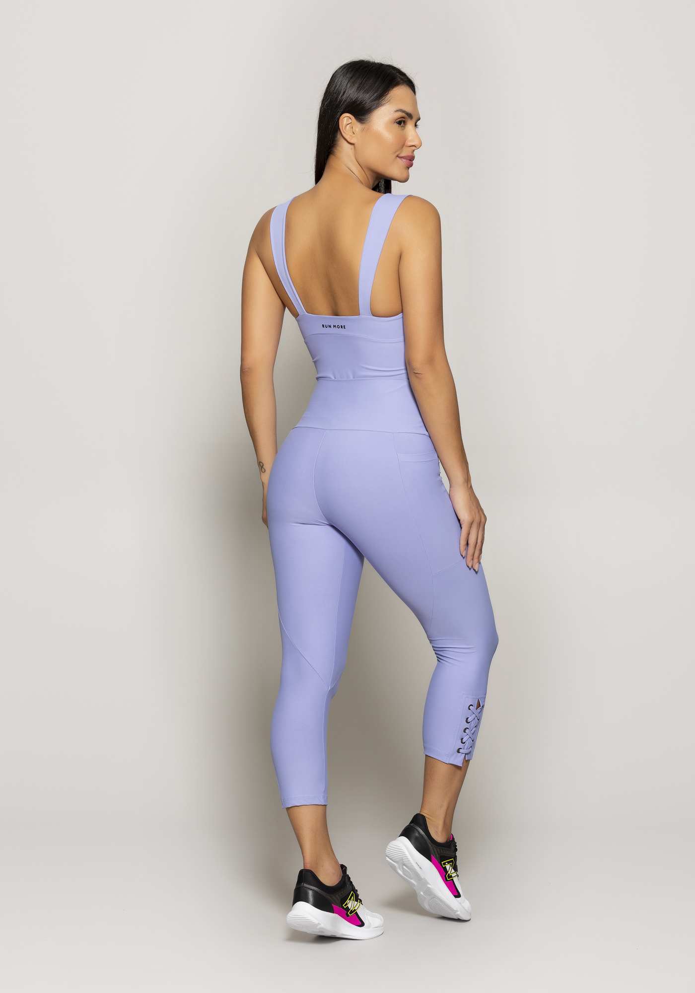 Corsário Blocking Lace Up Roxo 21